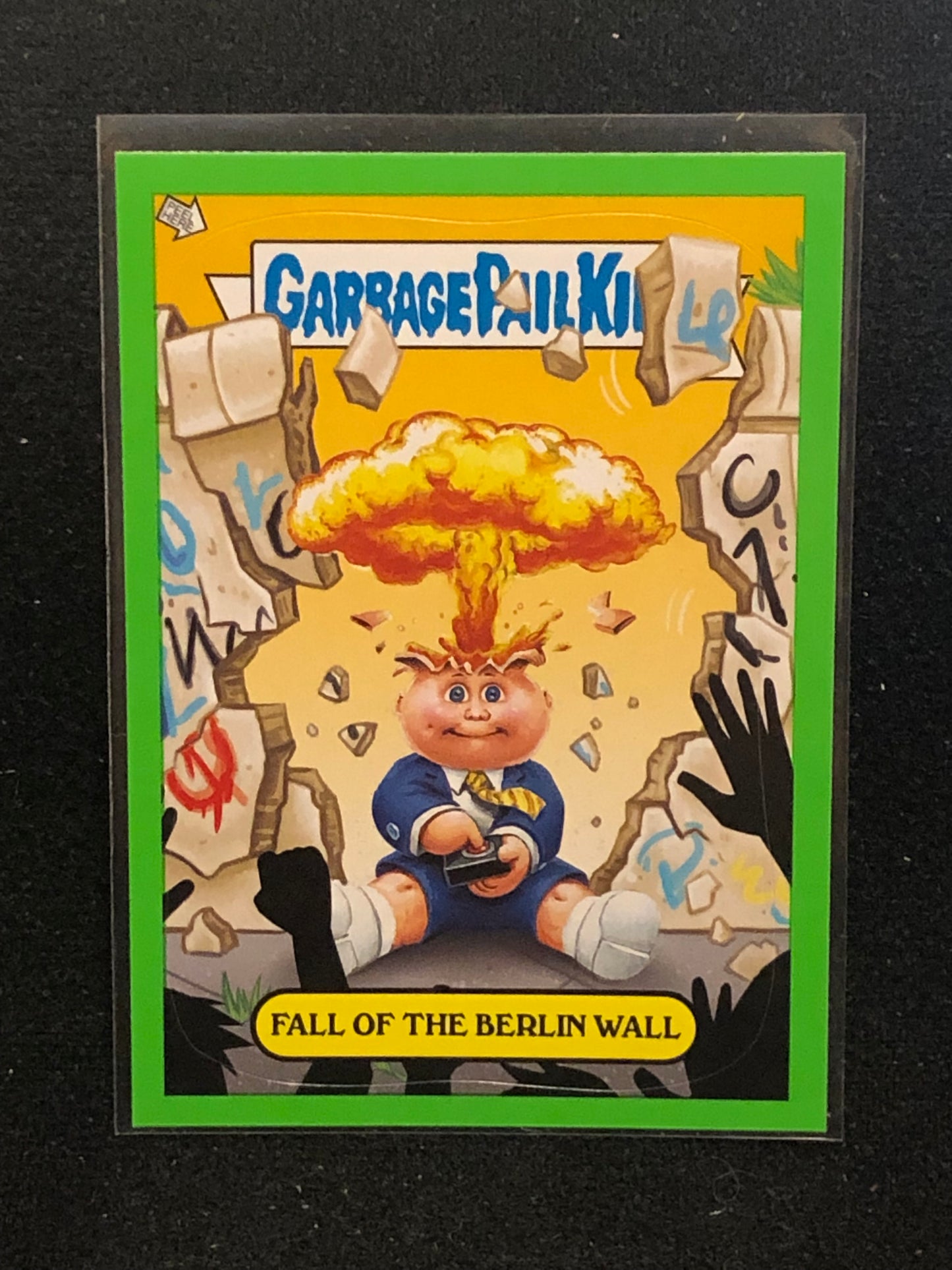 Garbage Pail Kids Brand New Series 1 (BNS1) Adam Bomb Through History U-PICK Green Singles