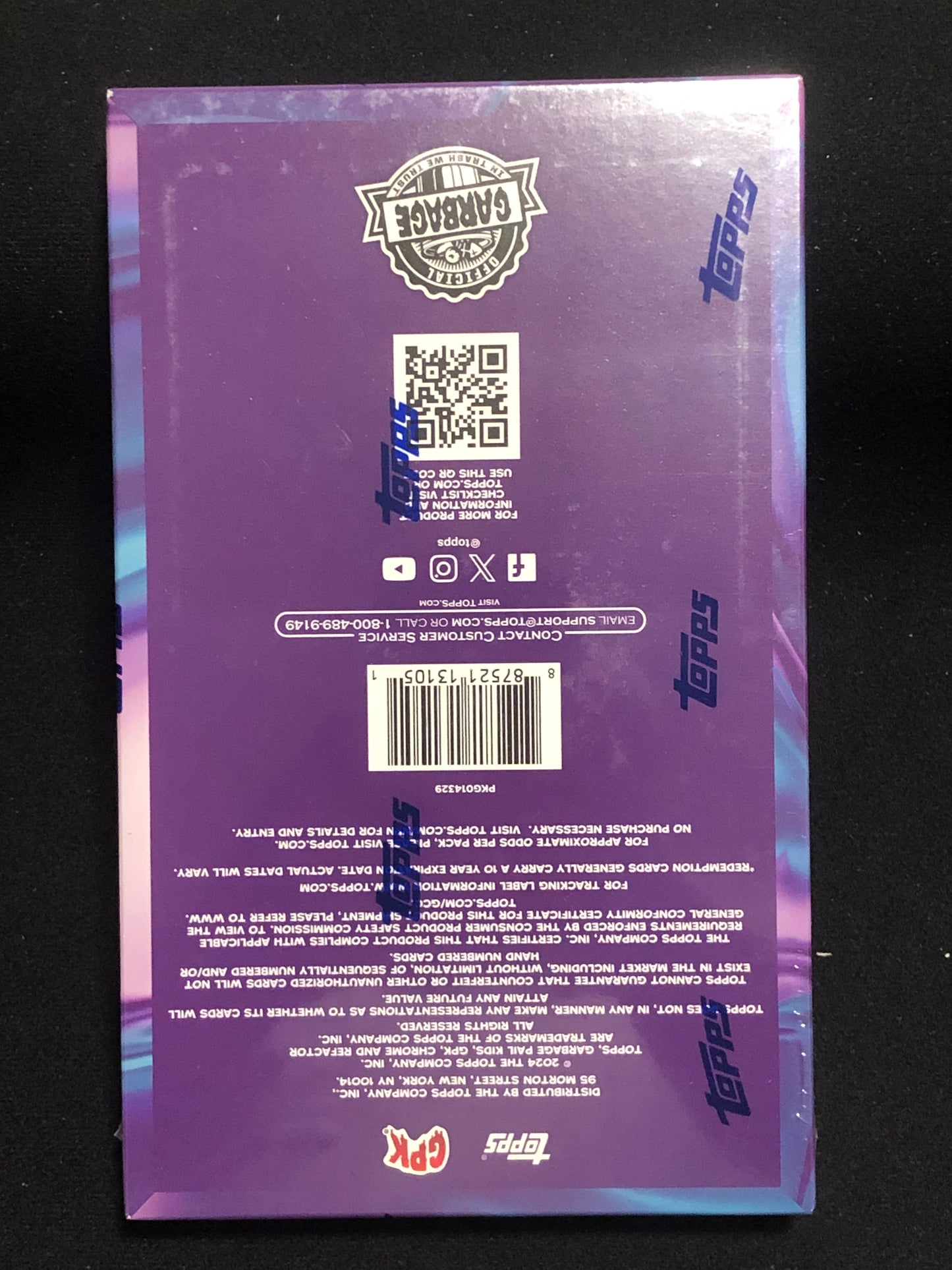 Garbage Pail Kids Chrome Series 7 Hobby Box