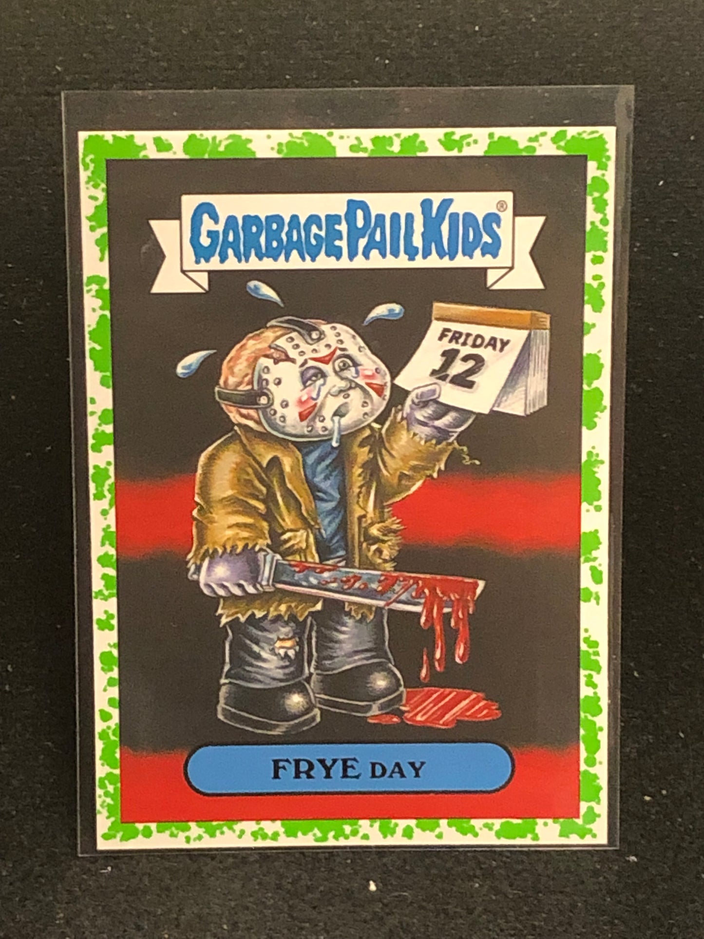 Garbage Pail Kids Oh The Horror-Ible U-PICK Green 80's Horror Singles