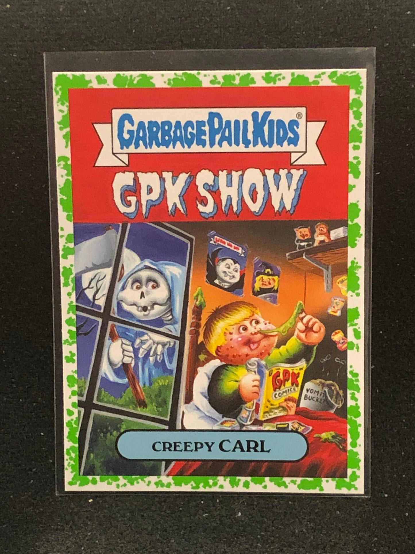 Garbage Pail Kids Oh The Horror-Ible U-PICK Green 80's Horror Singles