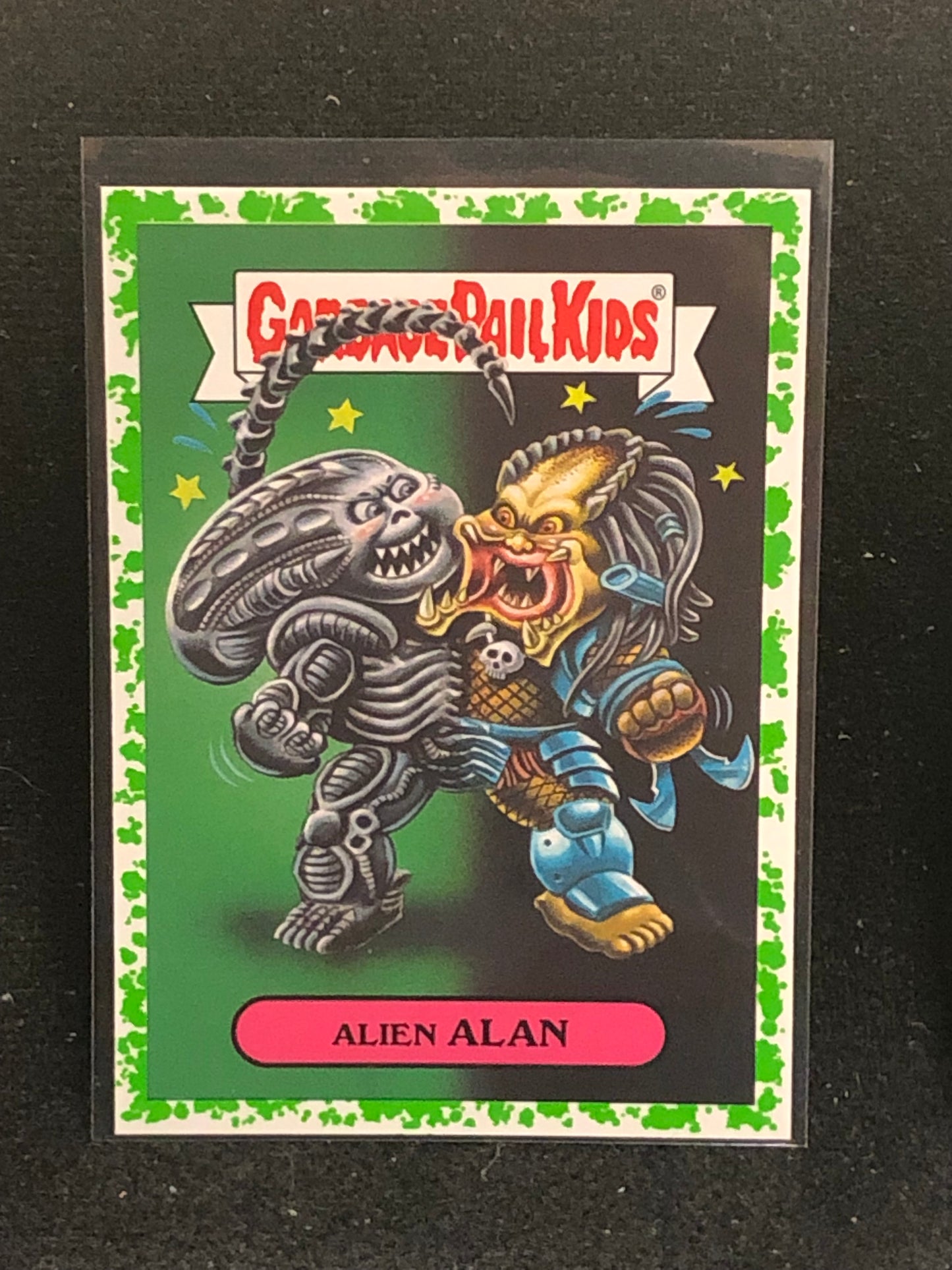 Garbage Pail Kids Oh The Horror-Ible U-PICK Green Parallel Singles