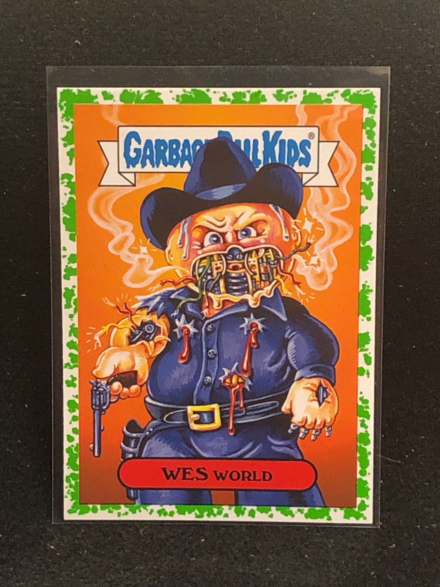 Garbage Pail Kids Oh The Horror-Ible U-PICK Green Parallel Singles
