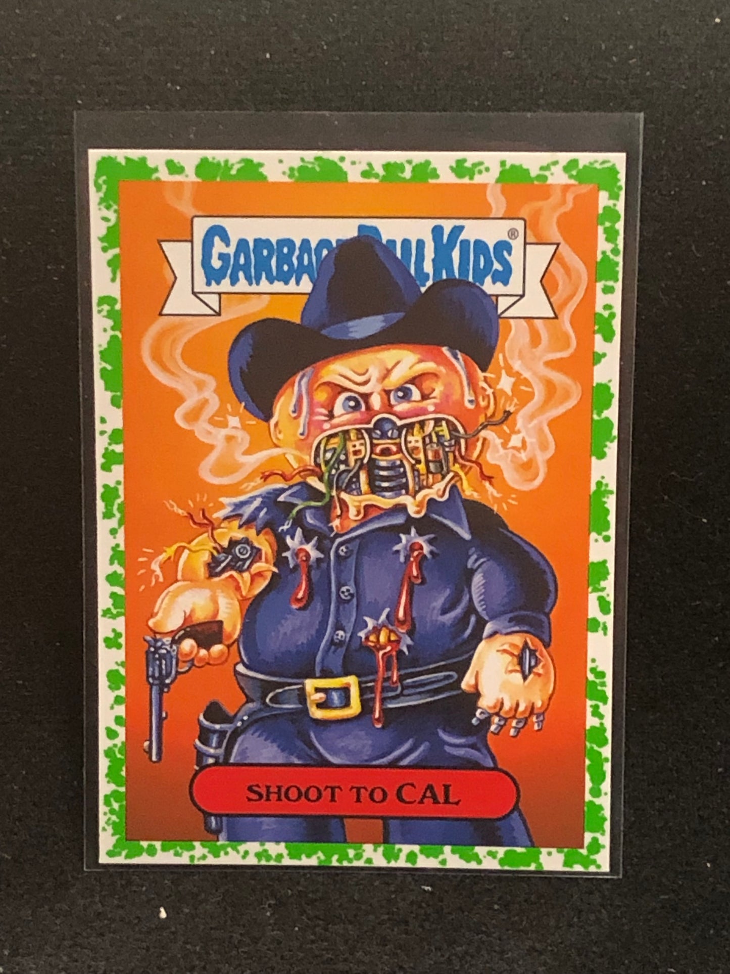Garbage Pail Kids Oh The Horror-Ible U-PICK Green Parallel Singles