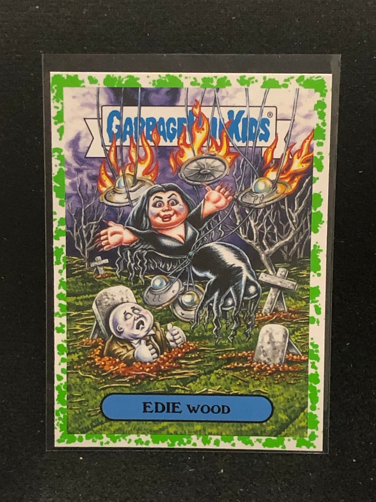 Garbage Pail Kids Oh The Horror-Ible U-PICK Green Parallel Singles