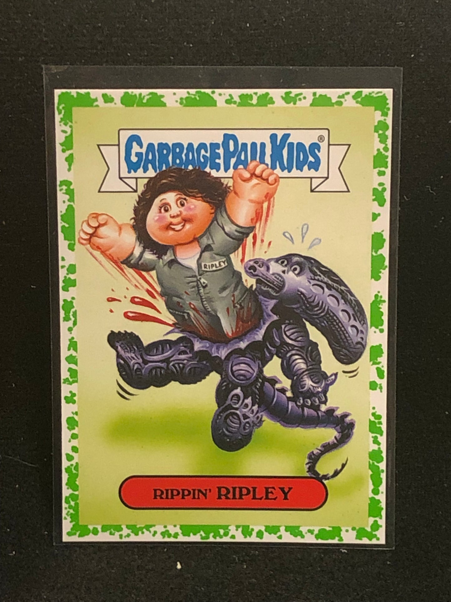 Garbage Pail Kids Oh The Horror-Ible U-PICK Green Parallel Singles