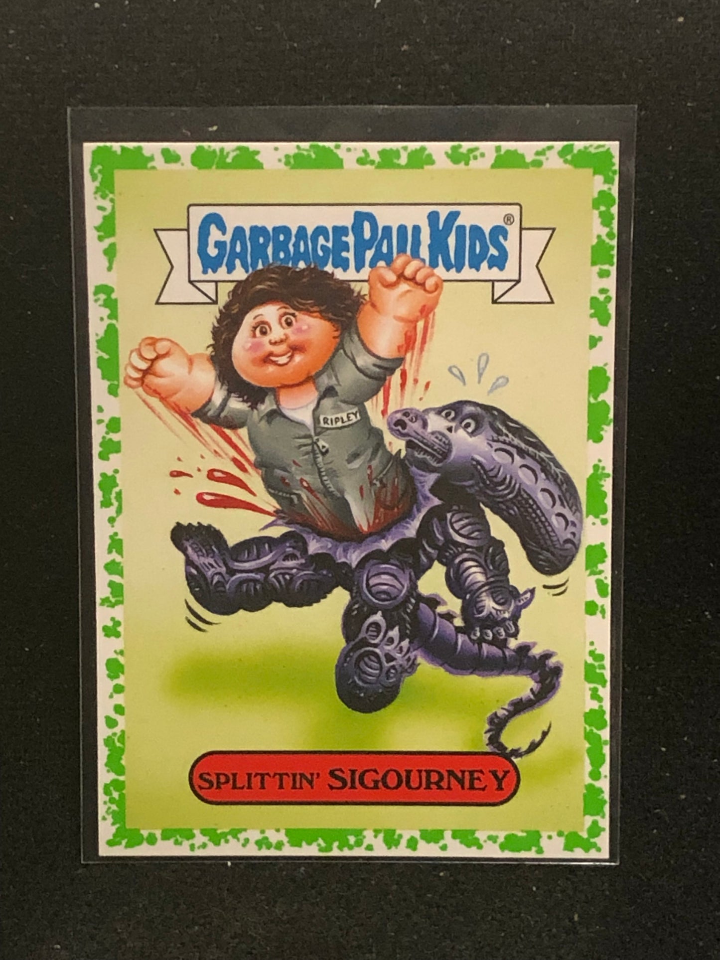 Garbage Pail Kids Oh The Horror-Ible U-PICK Green Parallel Singles