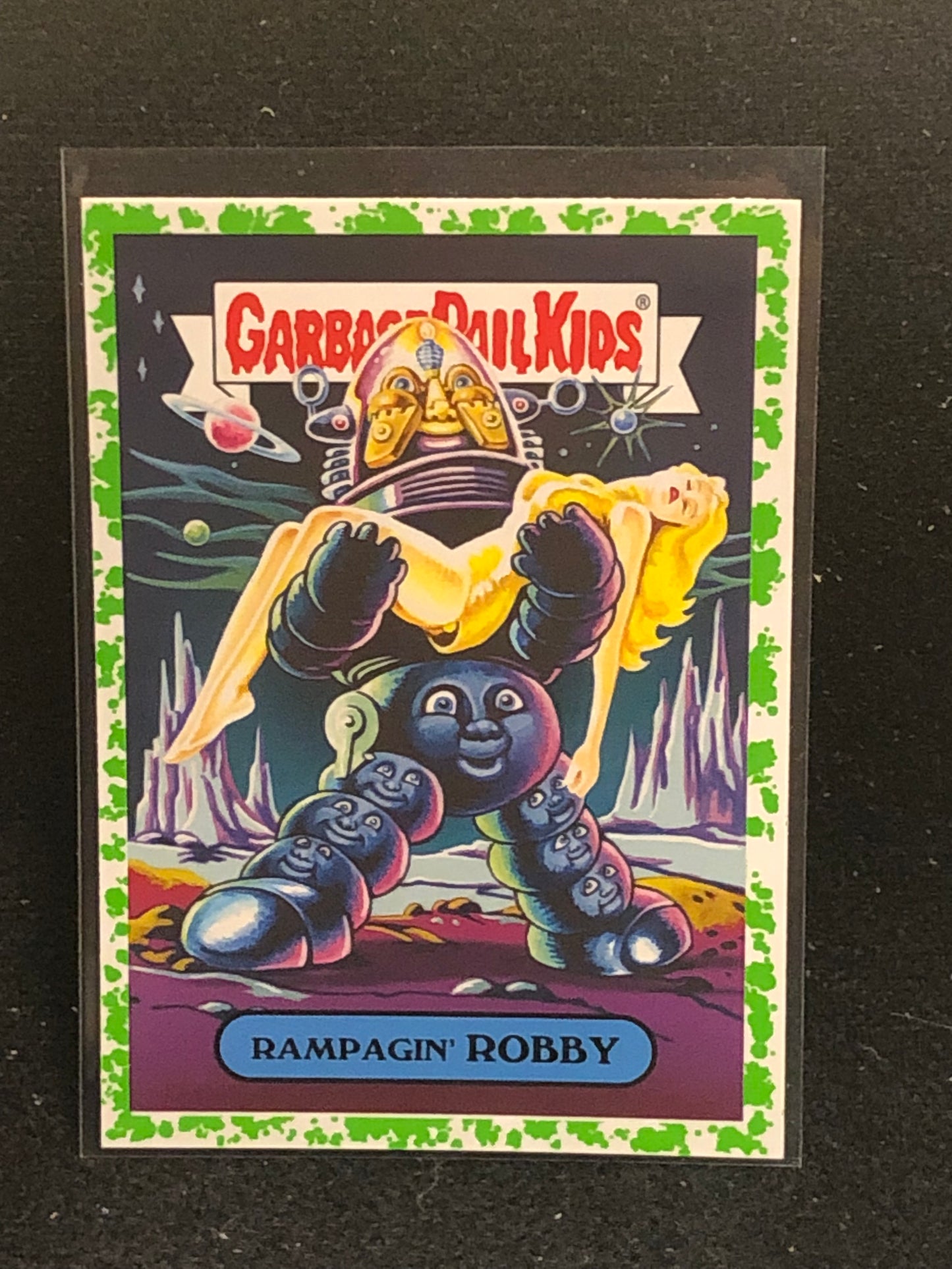 Garbage Pail Kids Oh The Horror-Ible U-PICK Green Retro Sci-Fi Singles