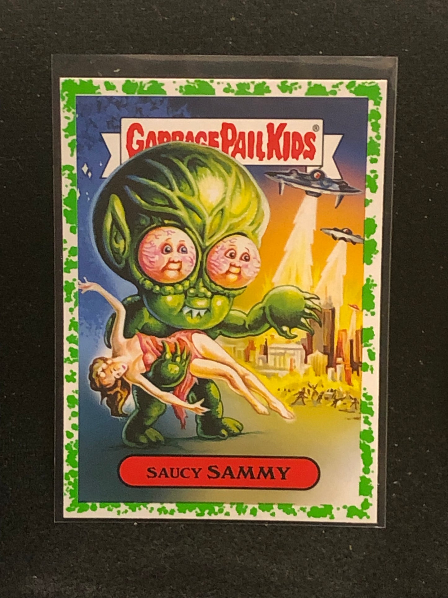 Garbage Pail Kids Oh The Horror-Ible U-PICK Green Parallel Singles