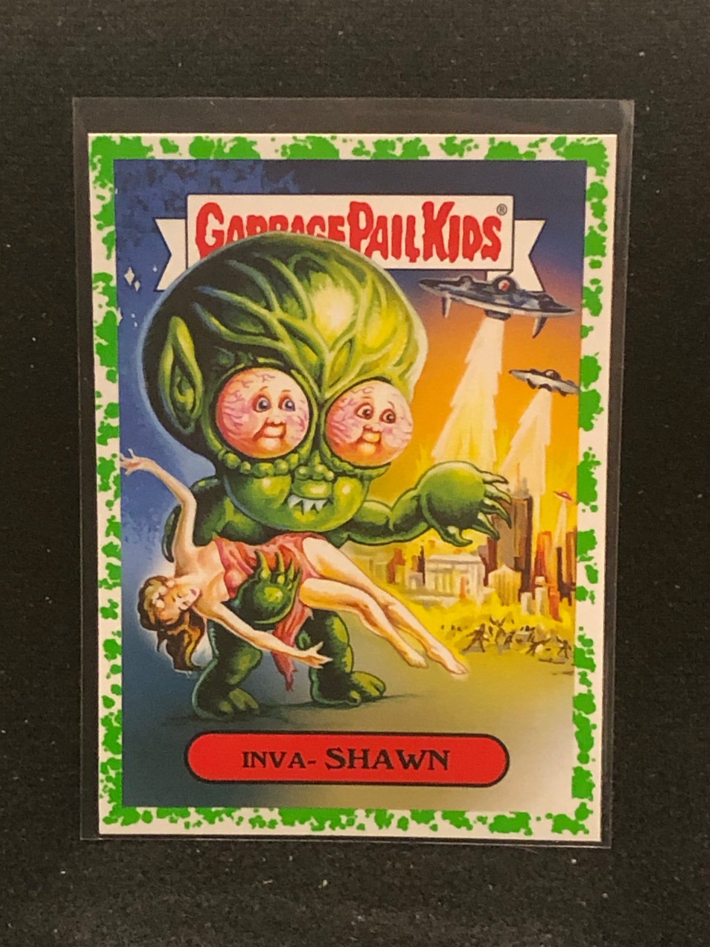 Garbage Pail Kids Oh The Horror-Ible U-PICK Green Parallel Singles