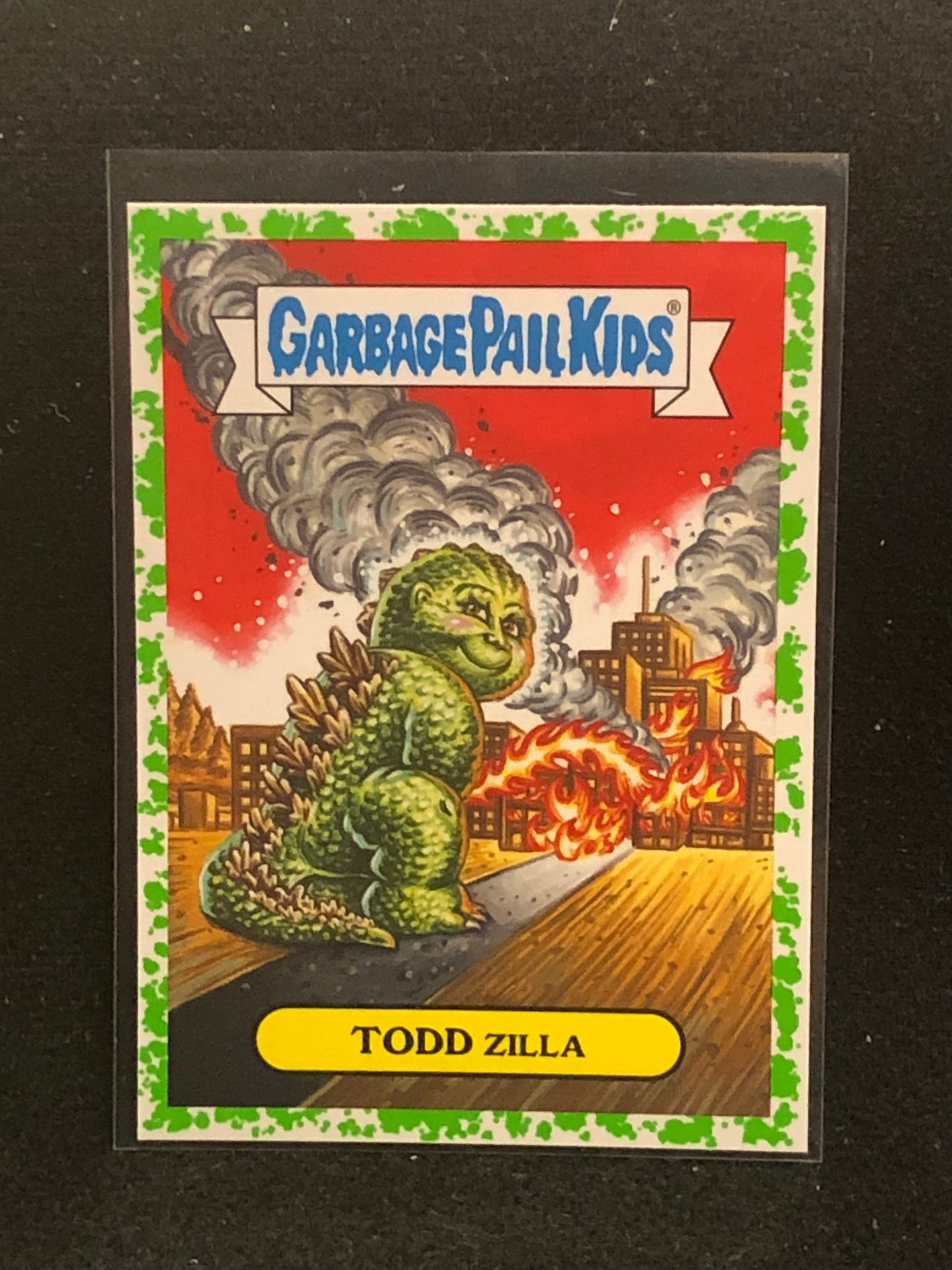 Garbage Pail Kids Oh The Horror-Ible U-PICK Green Parallel Singles