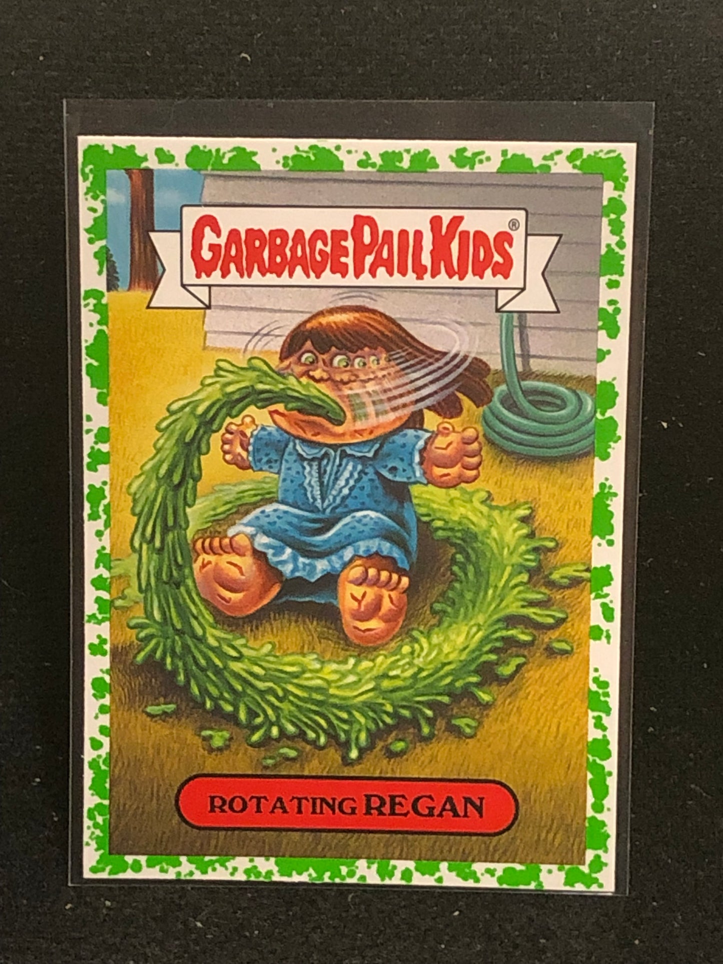Garbage Pail Kids Oh The Horror-Ible U-PICK Green Parallel Singles