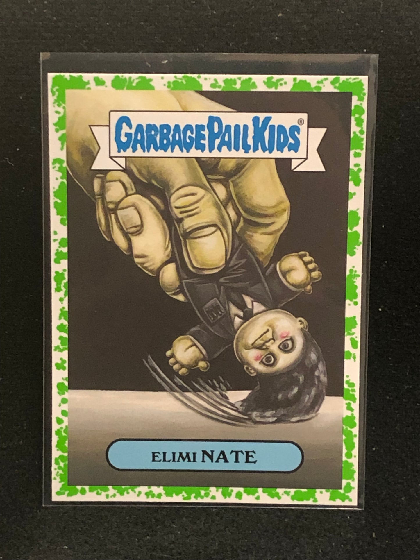 Garbage Pail Kids Oh The Horror-Ible U-PICK Green Parallel Singles