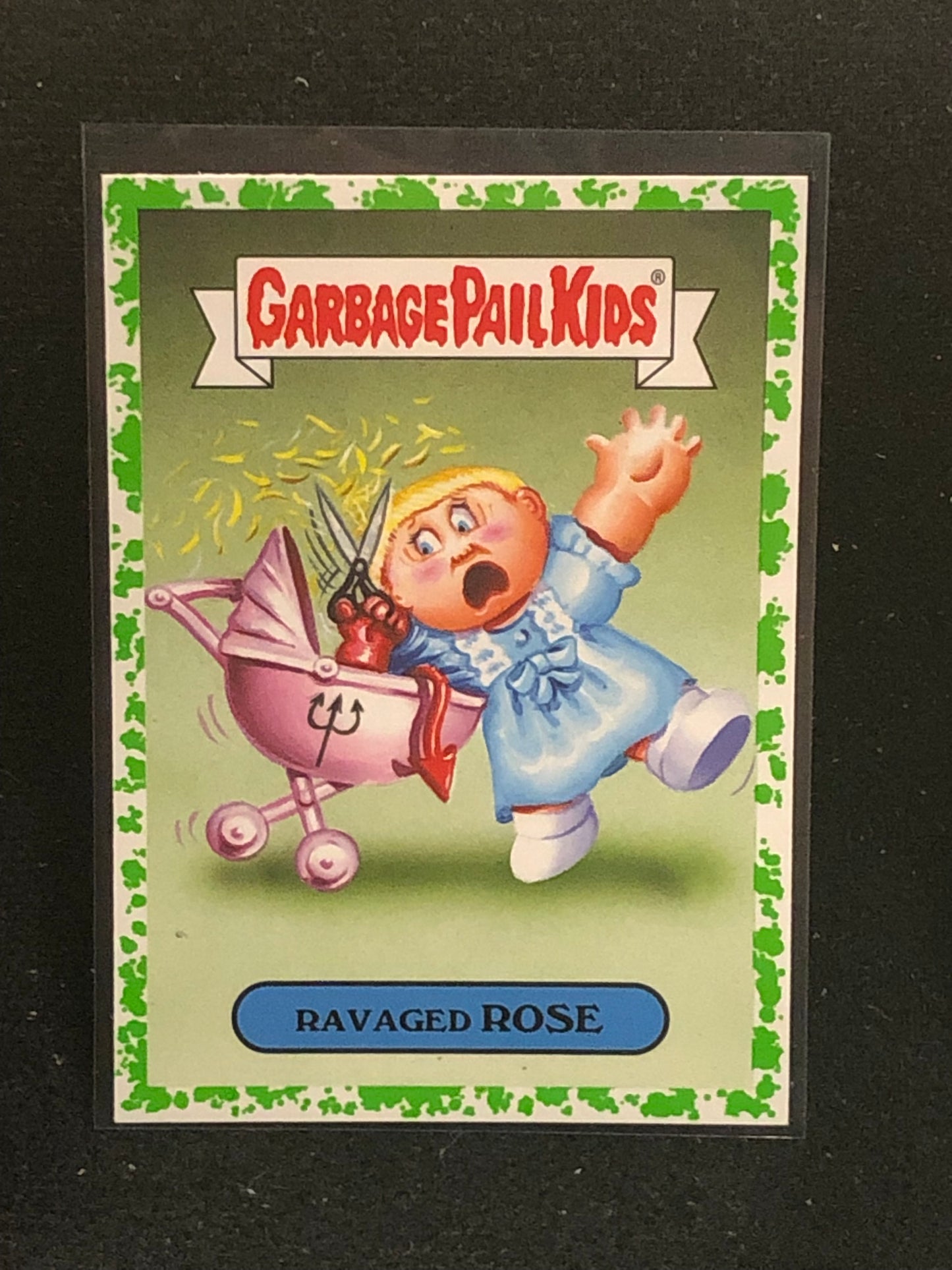 Garbage Pail Kids Oh The Horror-Ible U-PICK Green Parallel Singles