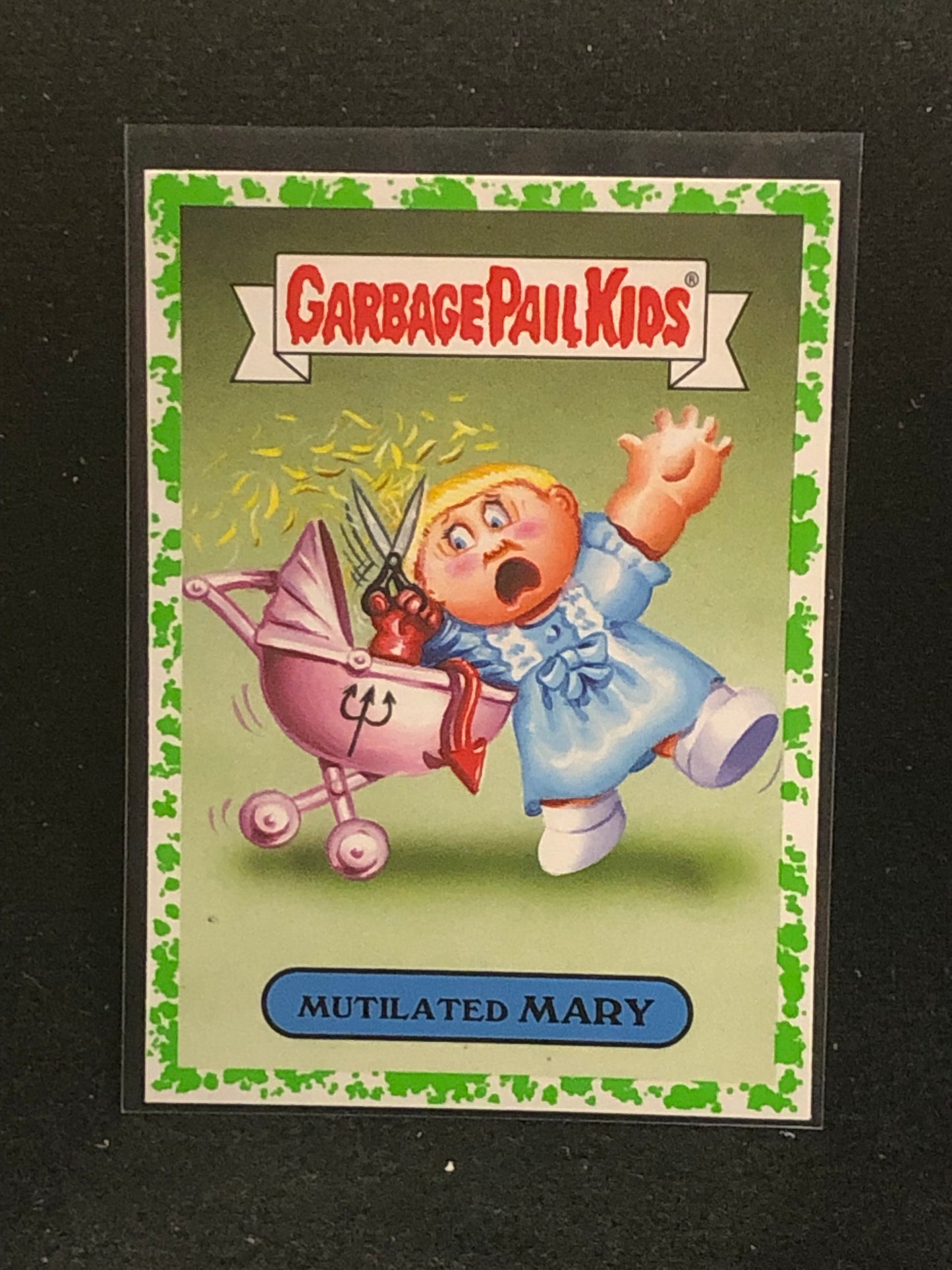 Garbage Pail Kids Oh The Horror-Ible U-PICK Green Parallel Singles