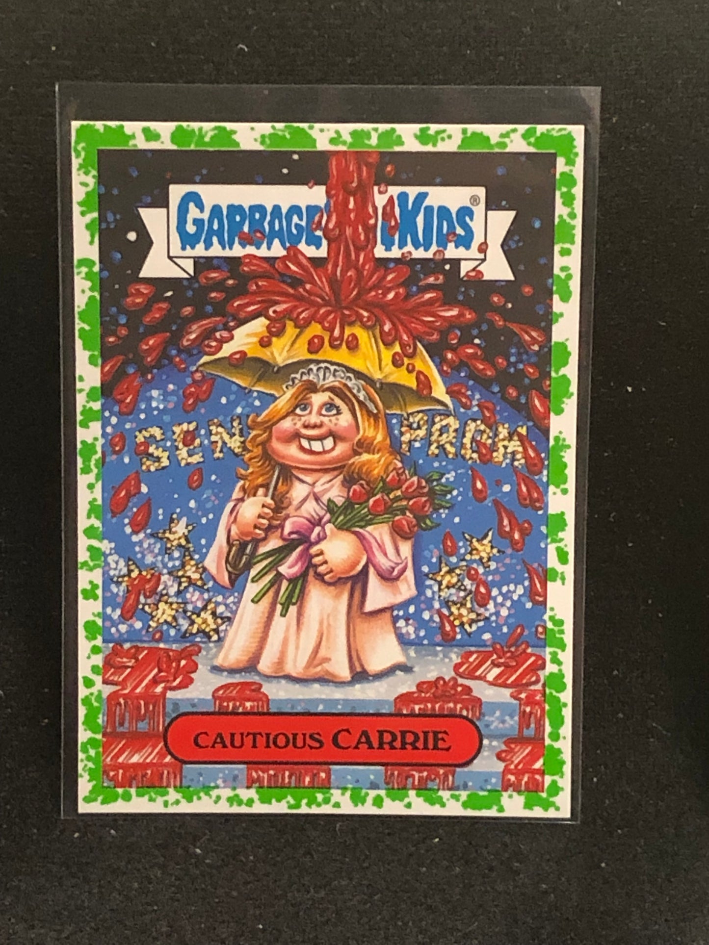 Garbage Pail Kids Oh The Horror-Ible U-PICK Green Parallel Singles