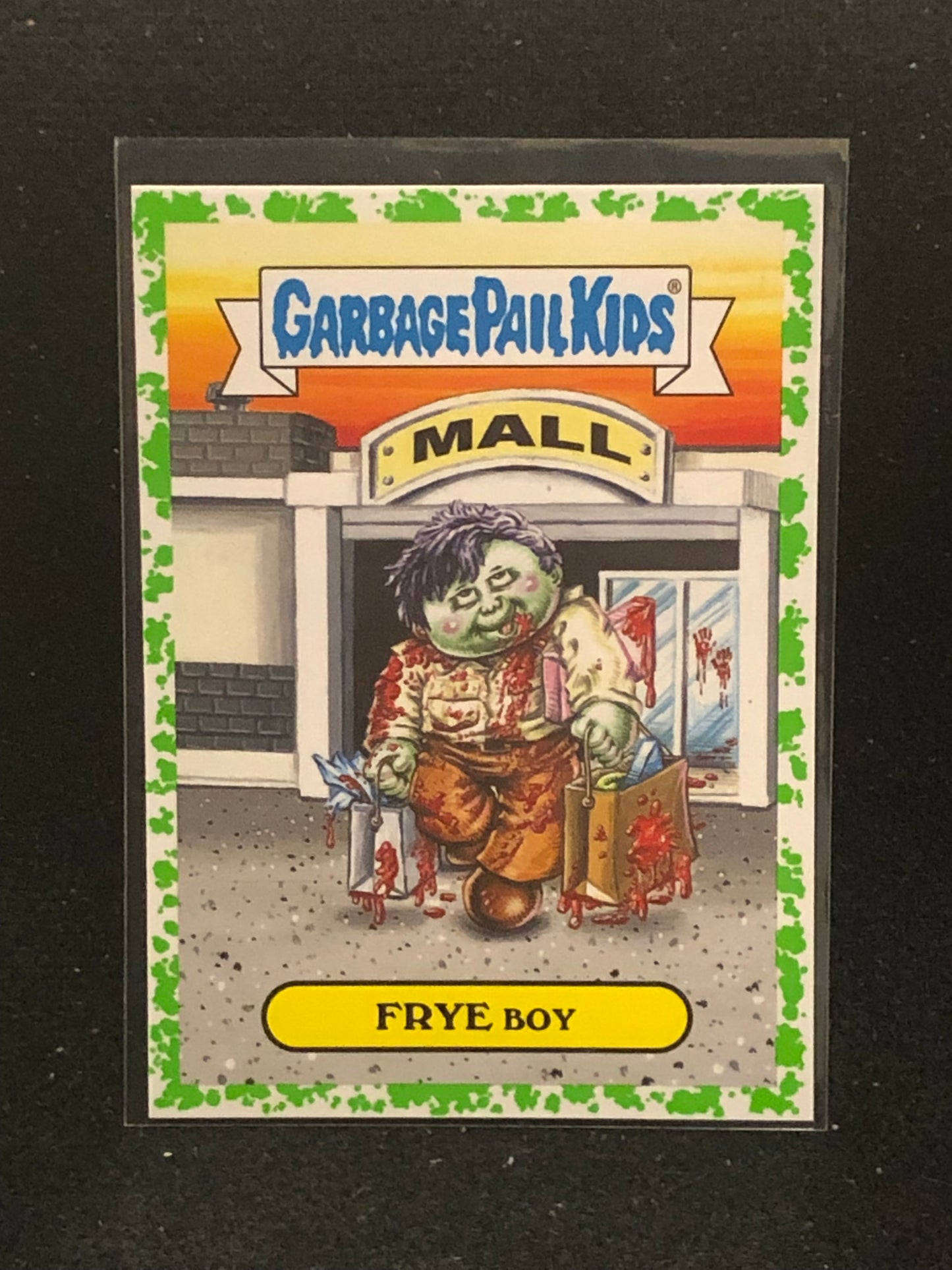 Garbage Pail Kids Oh The Horror-Ible U-PICK Green Parallel Singles