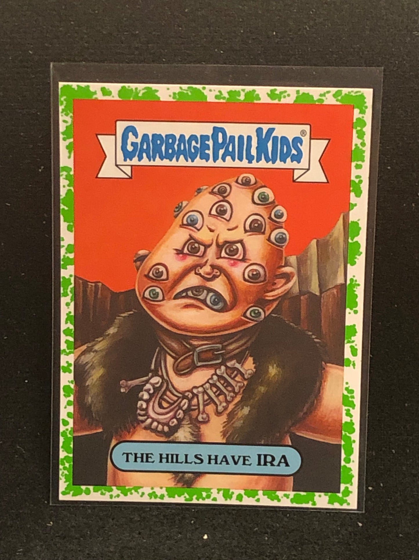 Garbage Pail Kids Oh The Horror-Ible U-PICK Green Parallel Singles