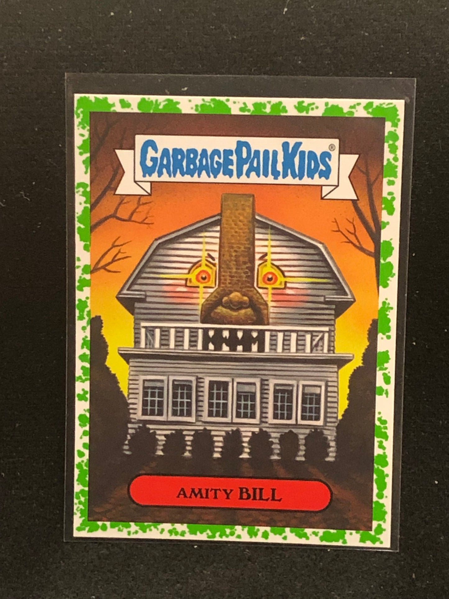 Garbage Pail Kids Oh The Horror-Ible U-PICK Green Parallel Singles