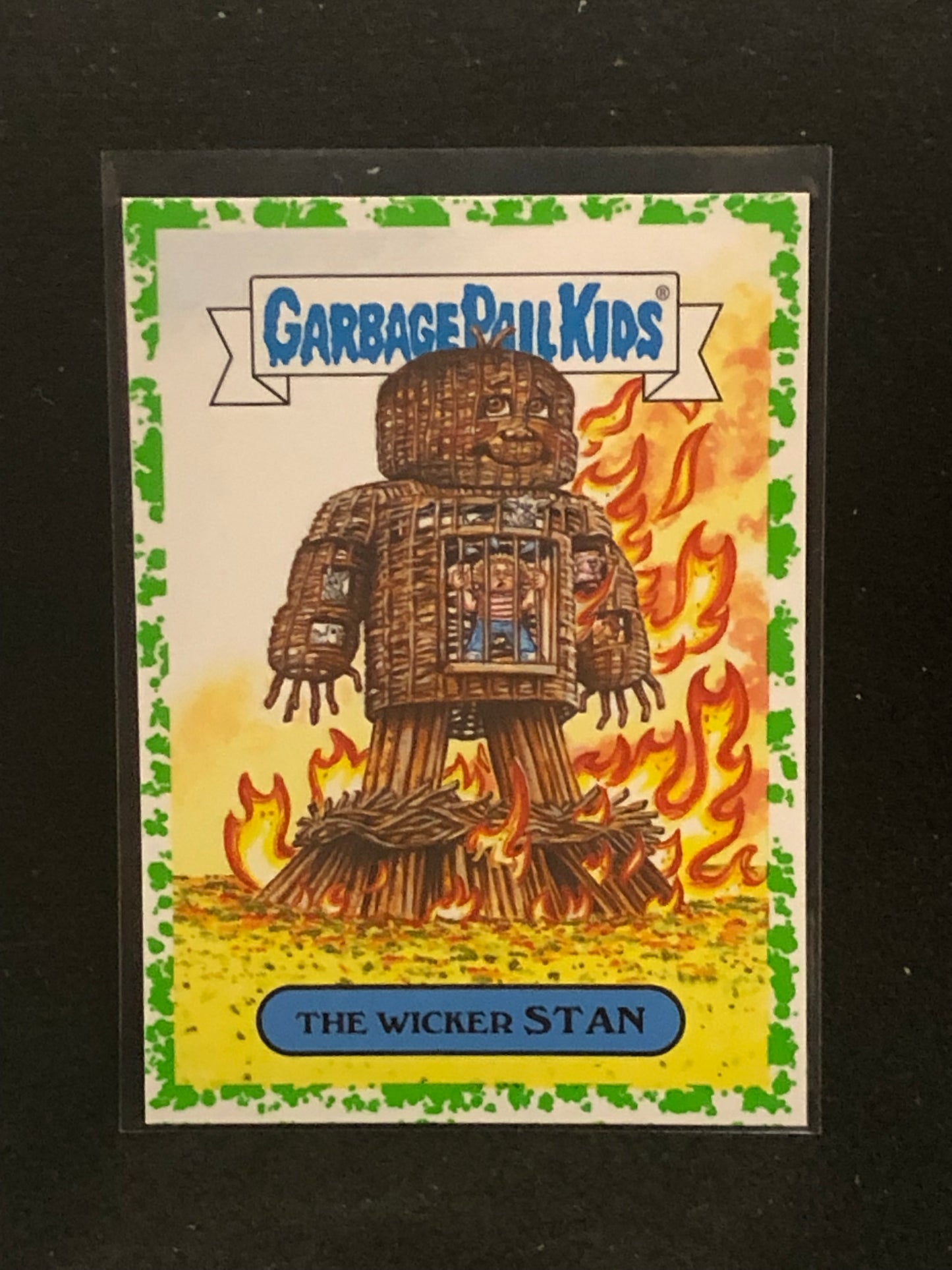 Garbage Pail Kids Oh The Horror-Ible U-PICK Green Parallel Singles