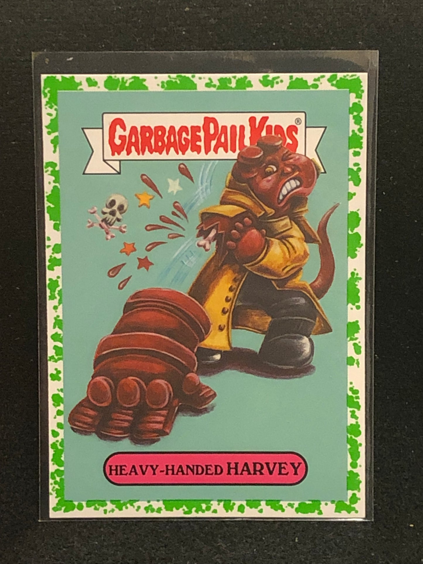 Garbage Pail Kids Oh The Horror-Ible U-PICK Green Parallel Singles