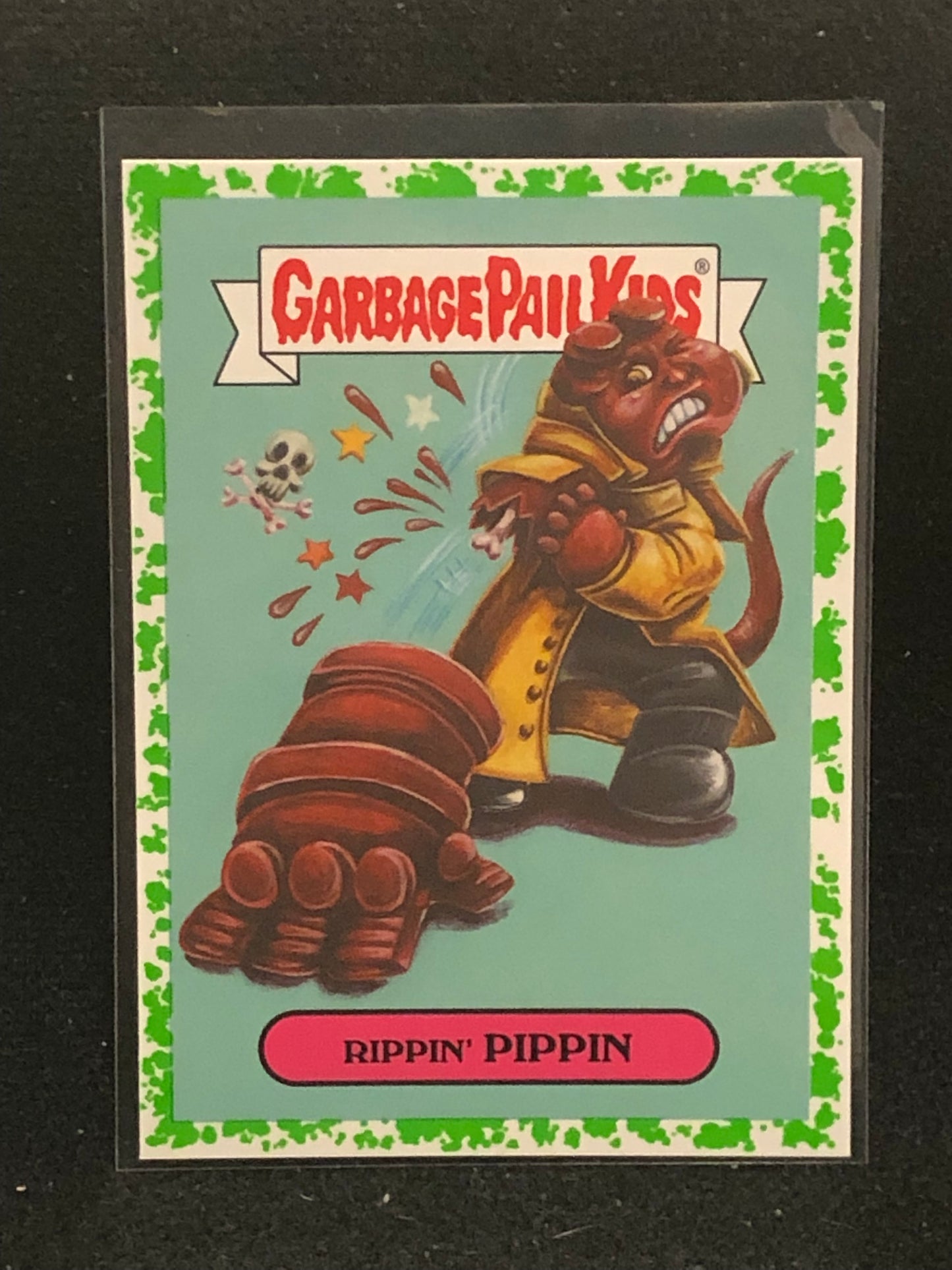 Garbage Pail Kids Oh The Horror-Ible U-PICK Green Parallel Singles