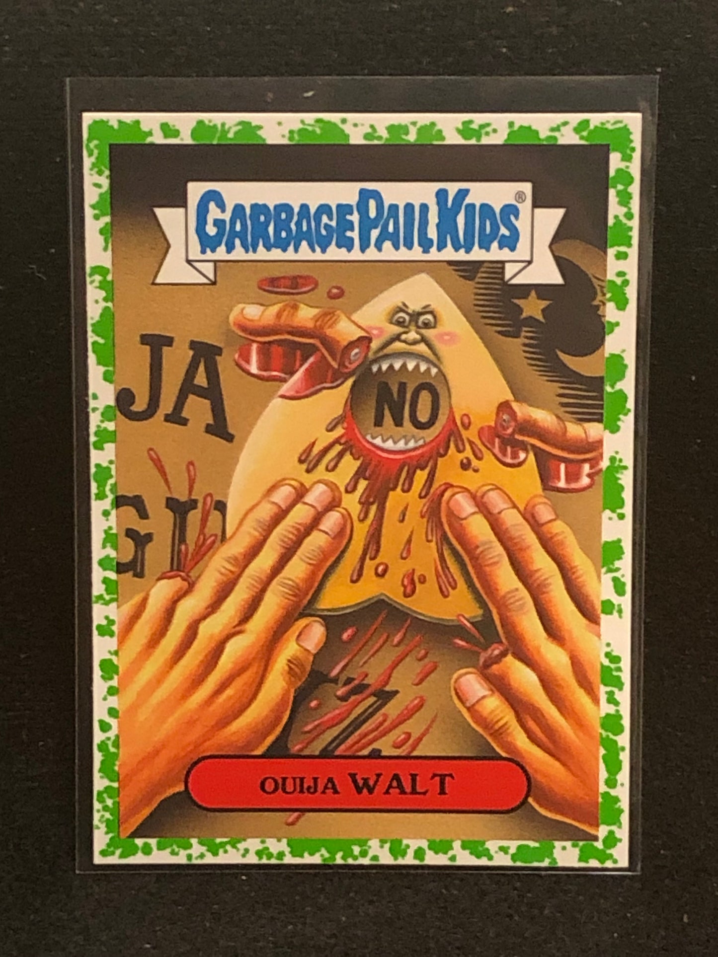 Garbage Pail Kids Oh The Horror-Ible U-PICK Green Parallel Singles