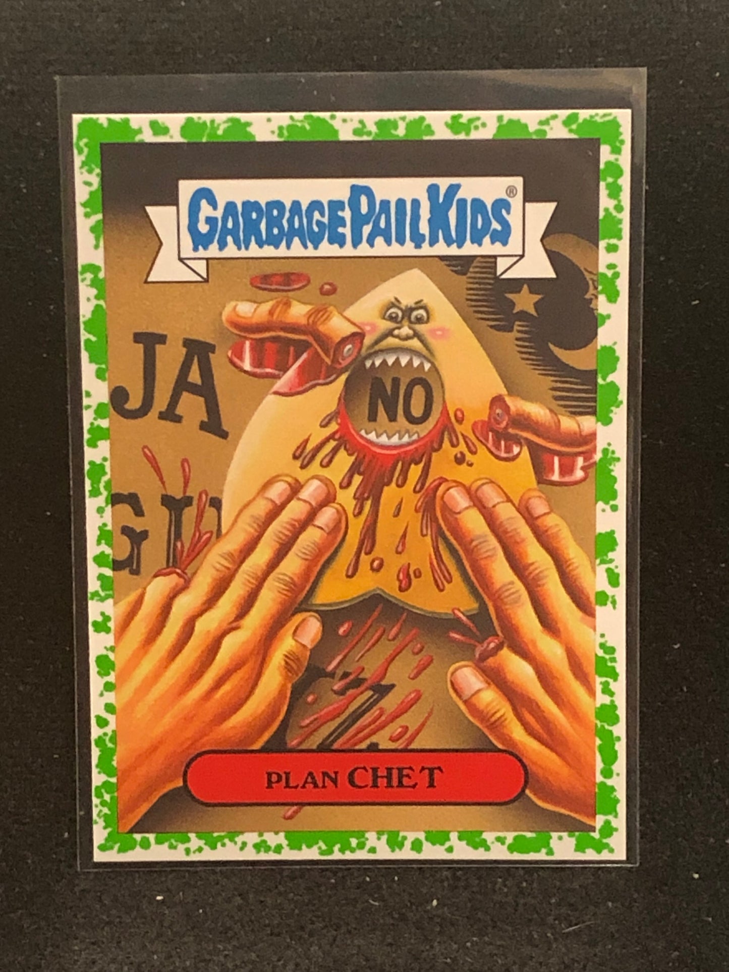 Garbage Pail Kids Oh The Horror-Ible U-PICK Green Parallel Singles