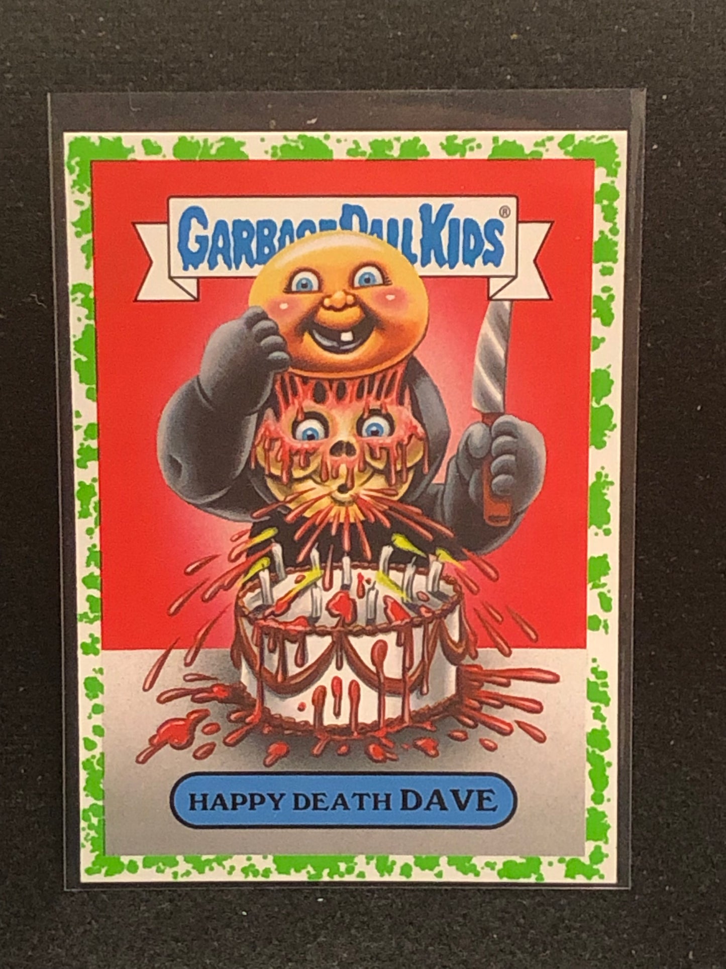Garbage Pail Kids Oh The Horror-Ible U-PICK Green Parallel Singles