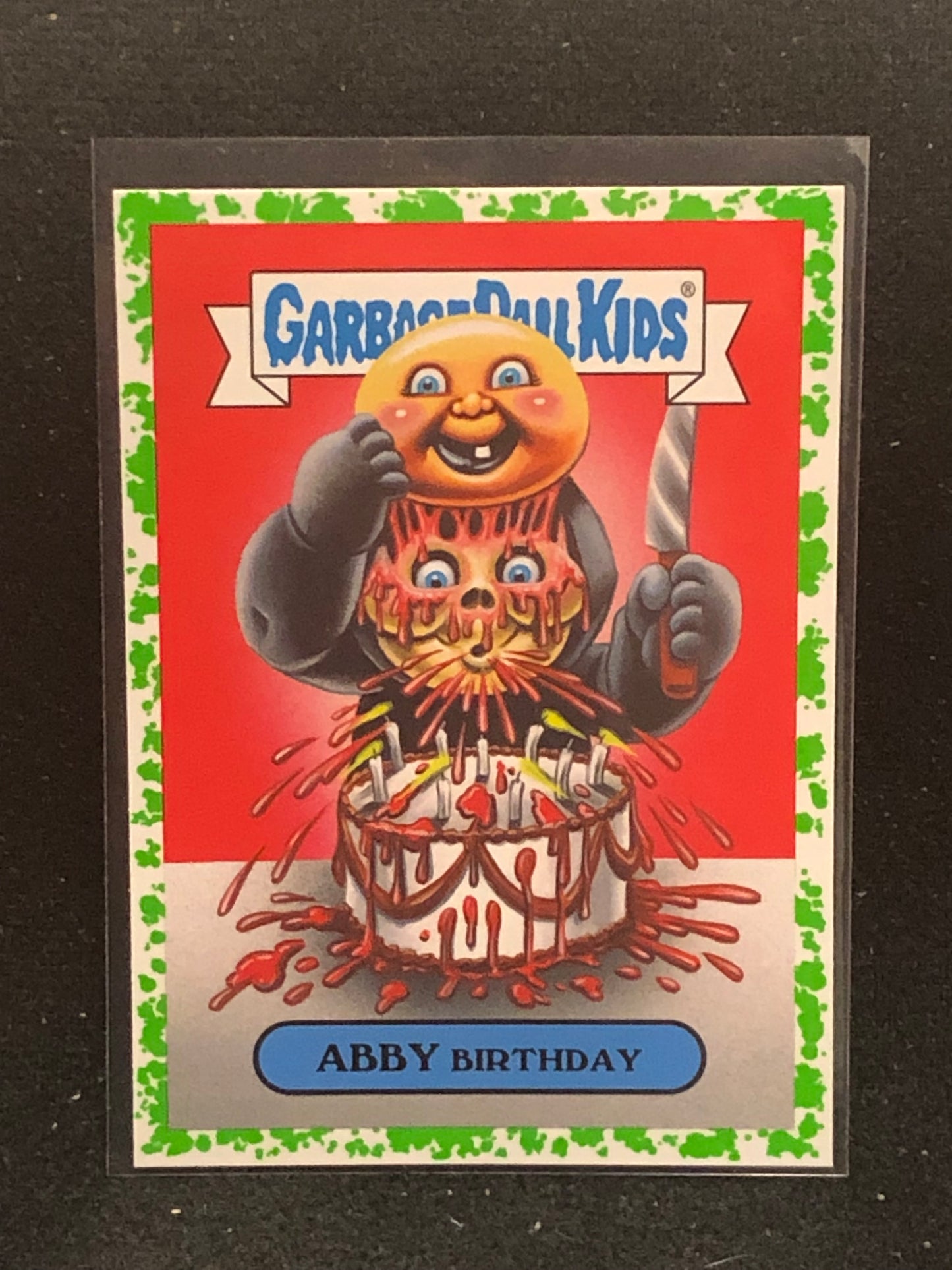 Garbage Pail Kids Oh The Horror-Ible U-PICK Green Parallel Singles