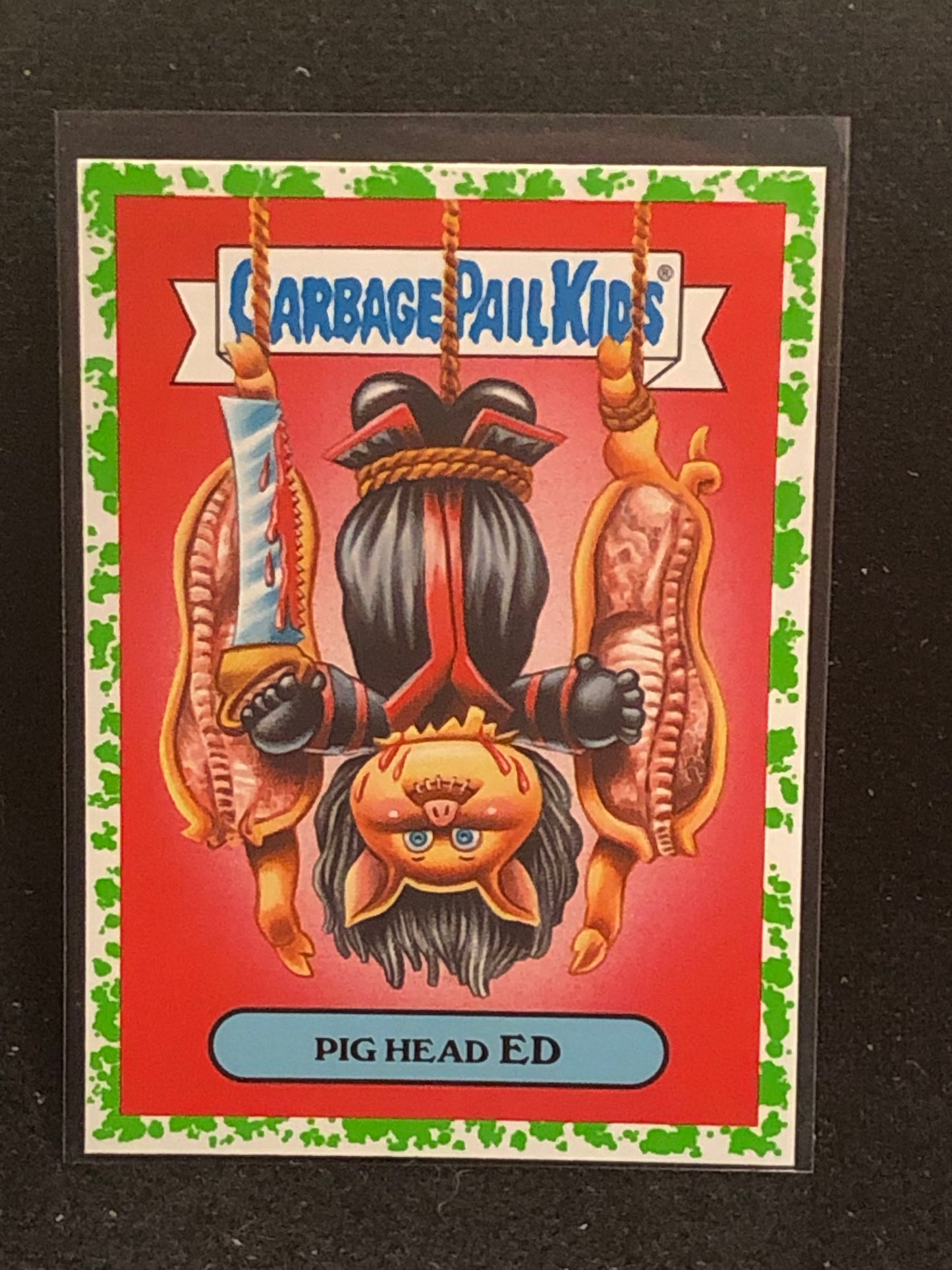 Garbage Pail Kids Oh The Horror-Ible U-PICK Green Parallel Singles