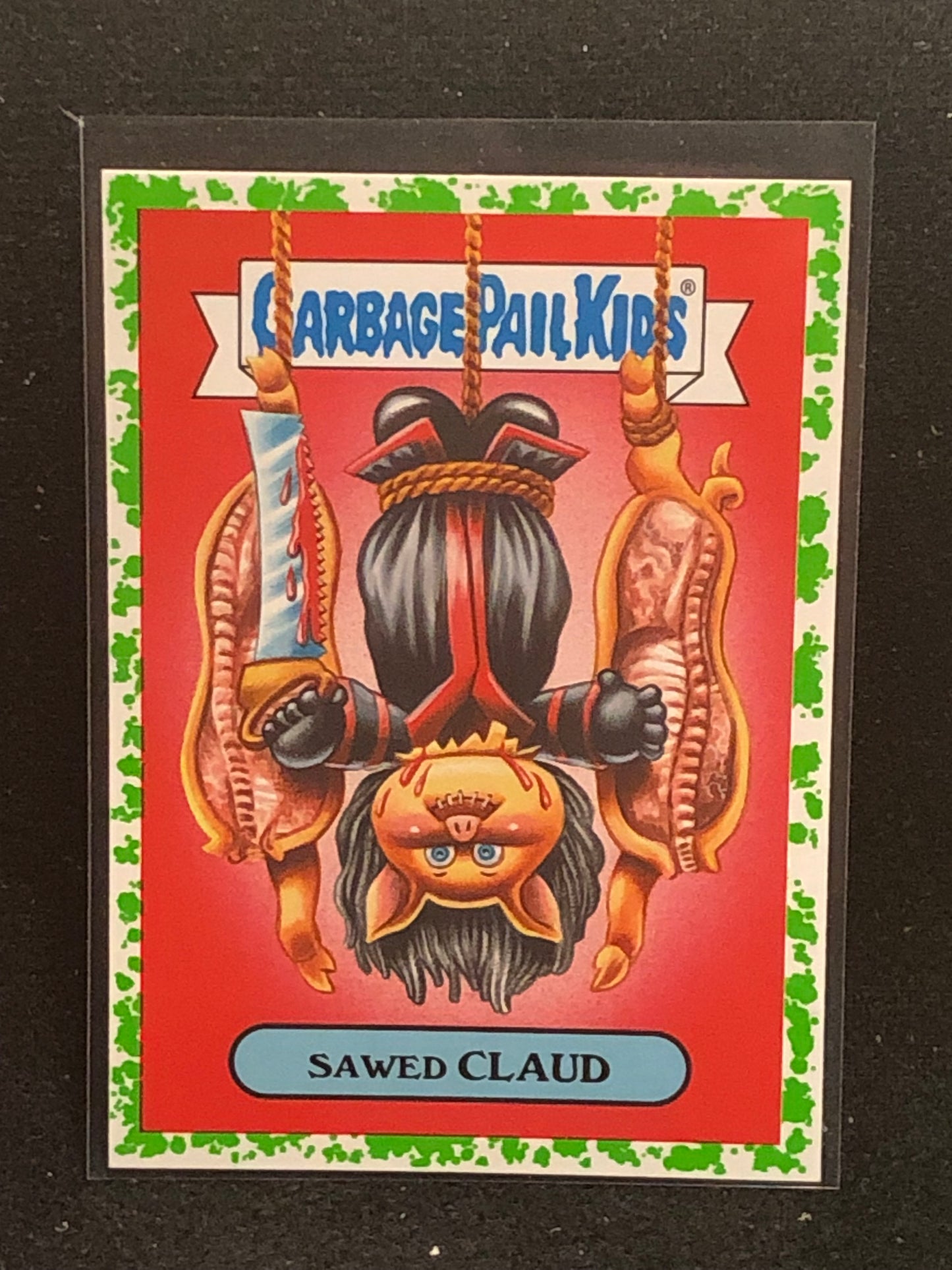 Garbage Pail Kids Oh The Horror-Ible U-PICK Green Parallel Singles
