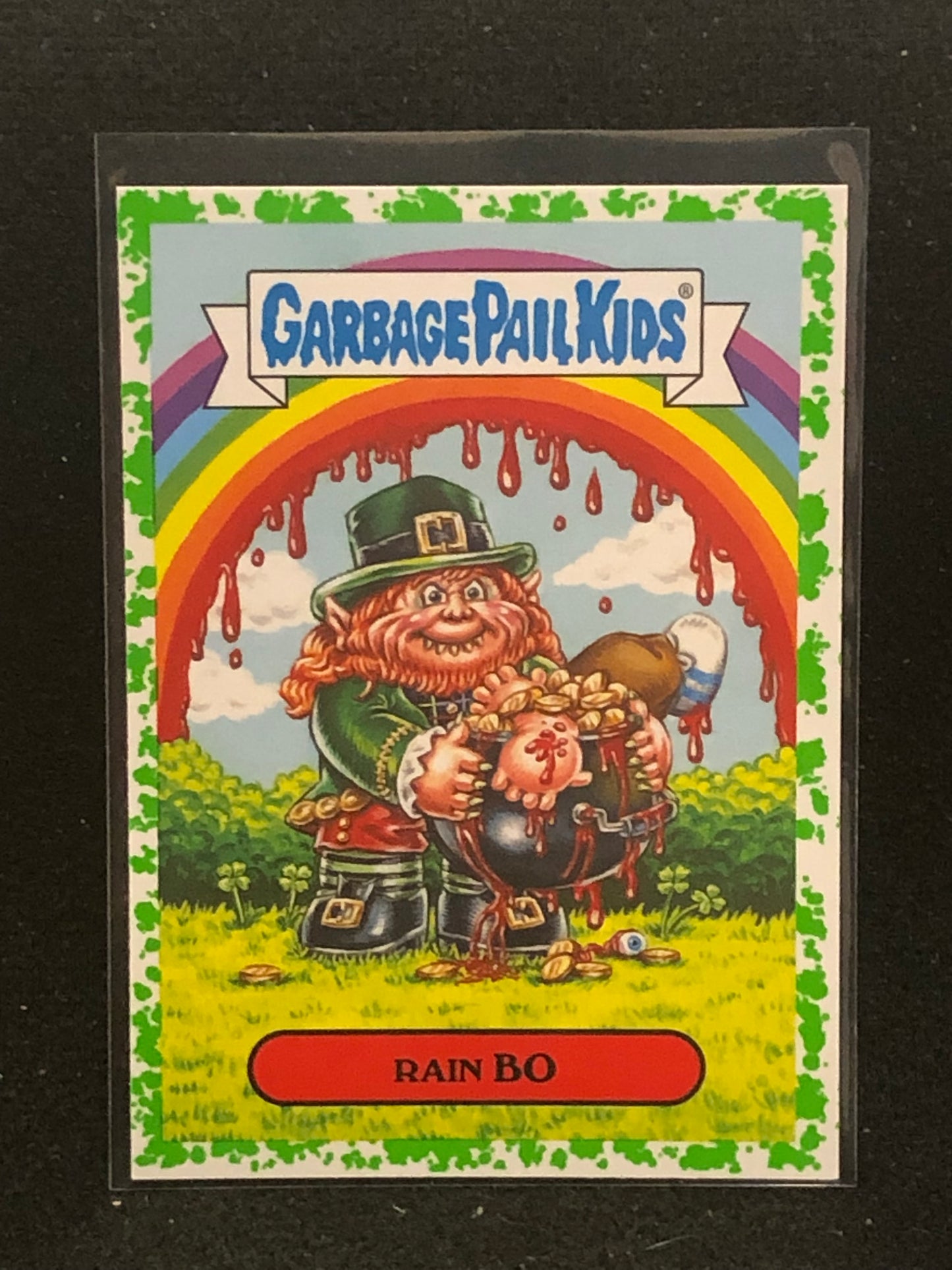 Garbage Pail Kids Oh The Horror-Ible U-PICK Green Parallel Singles