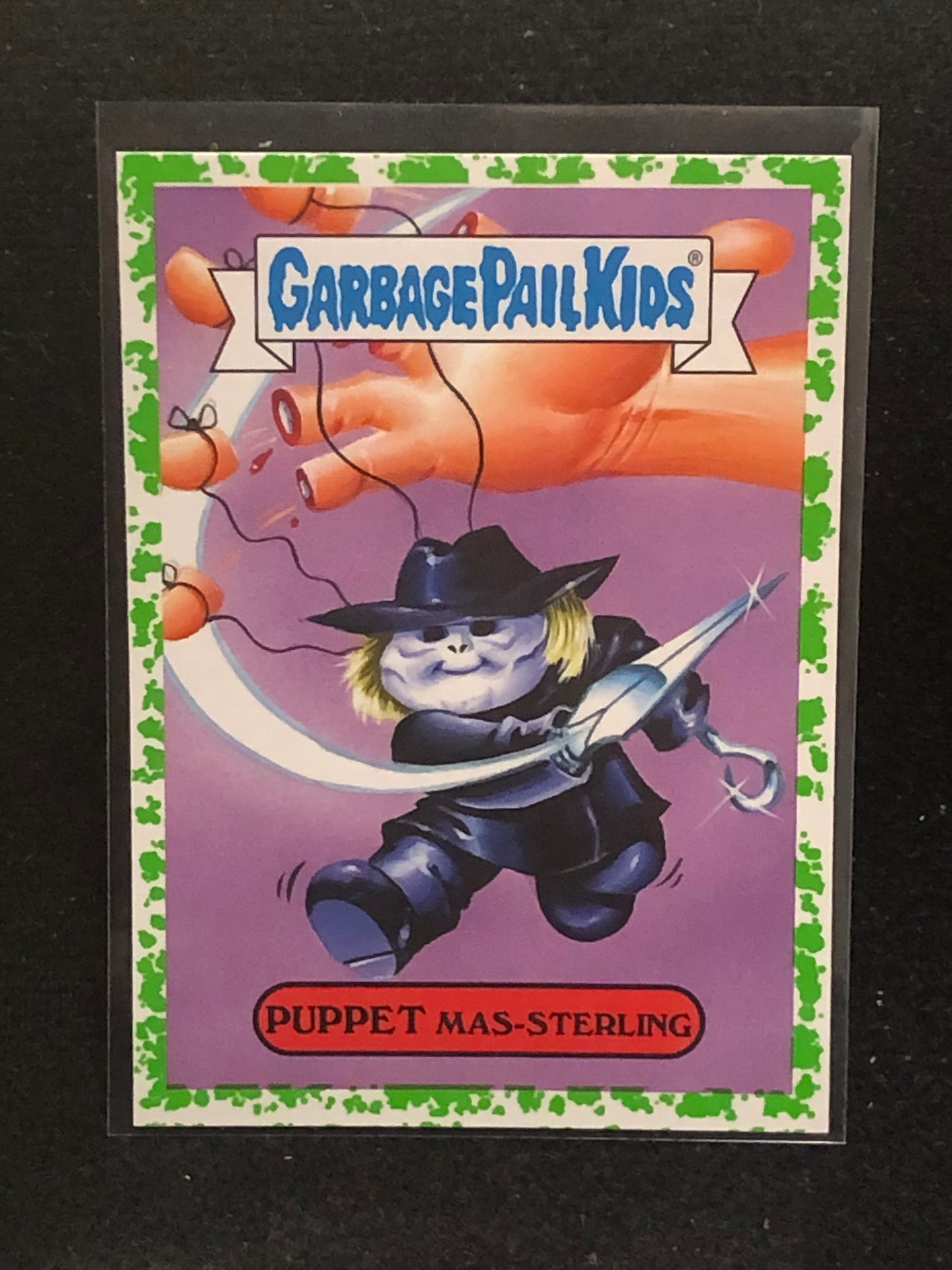 Garbage Pail Kids Oh The Horror-Ible U-PICK Green Parallel Singles