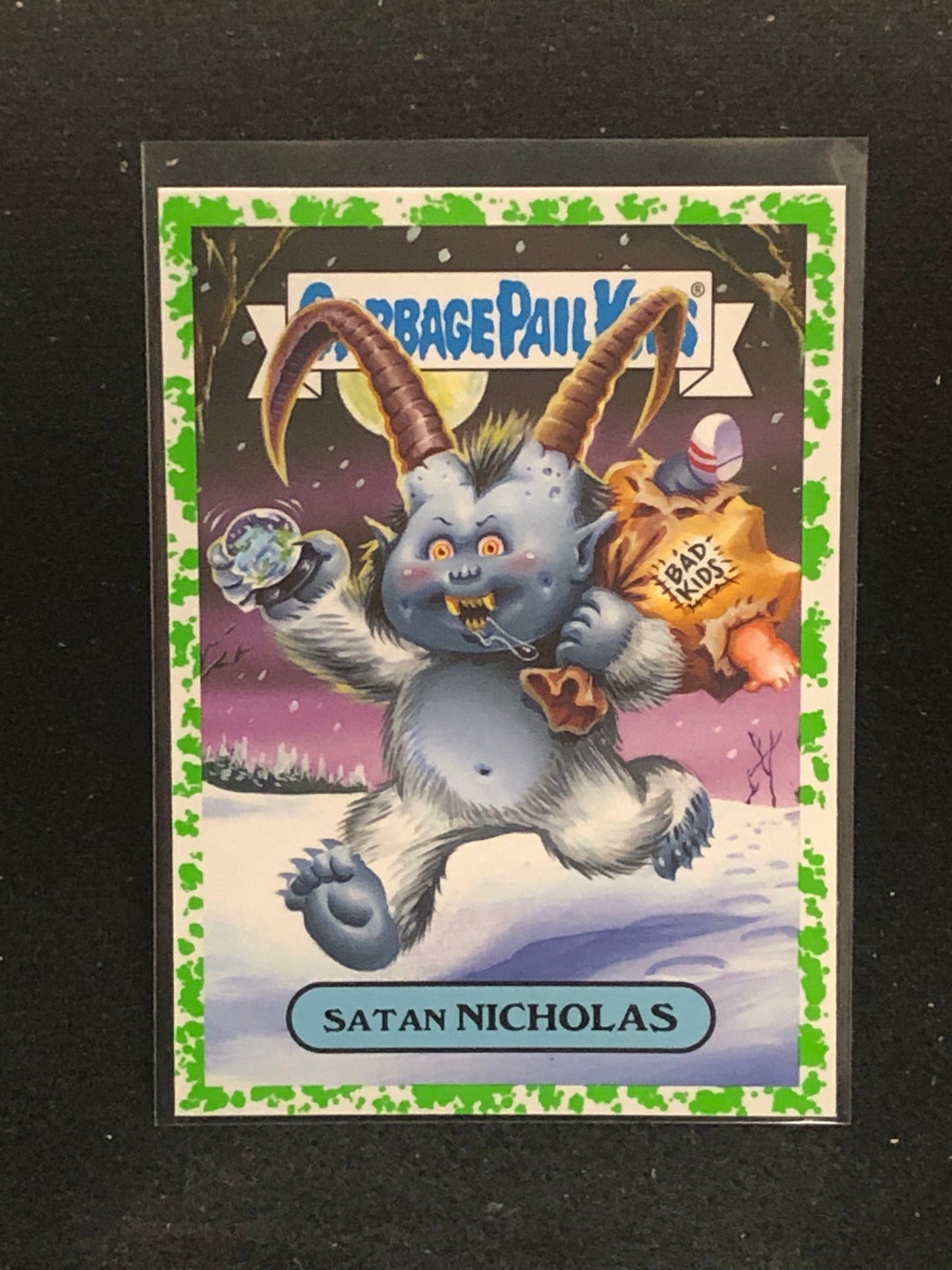 Garbage Pail Kids Oh The Horror-Ible U-PICK Green Parallel Singles
