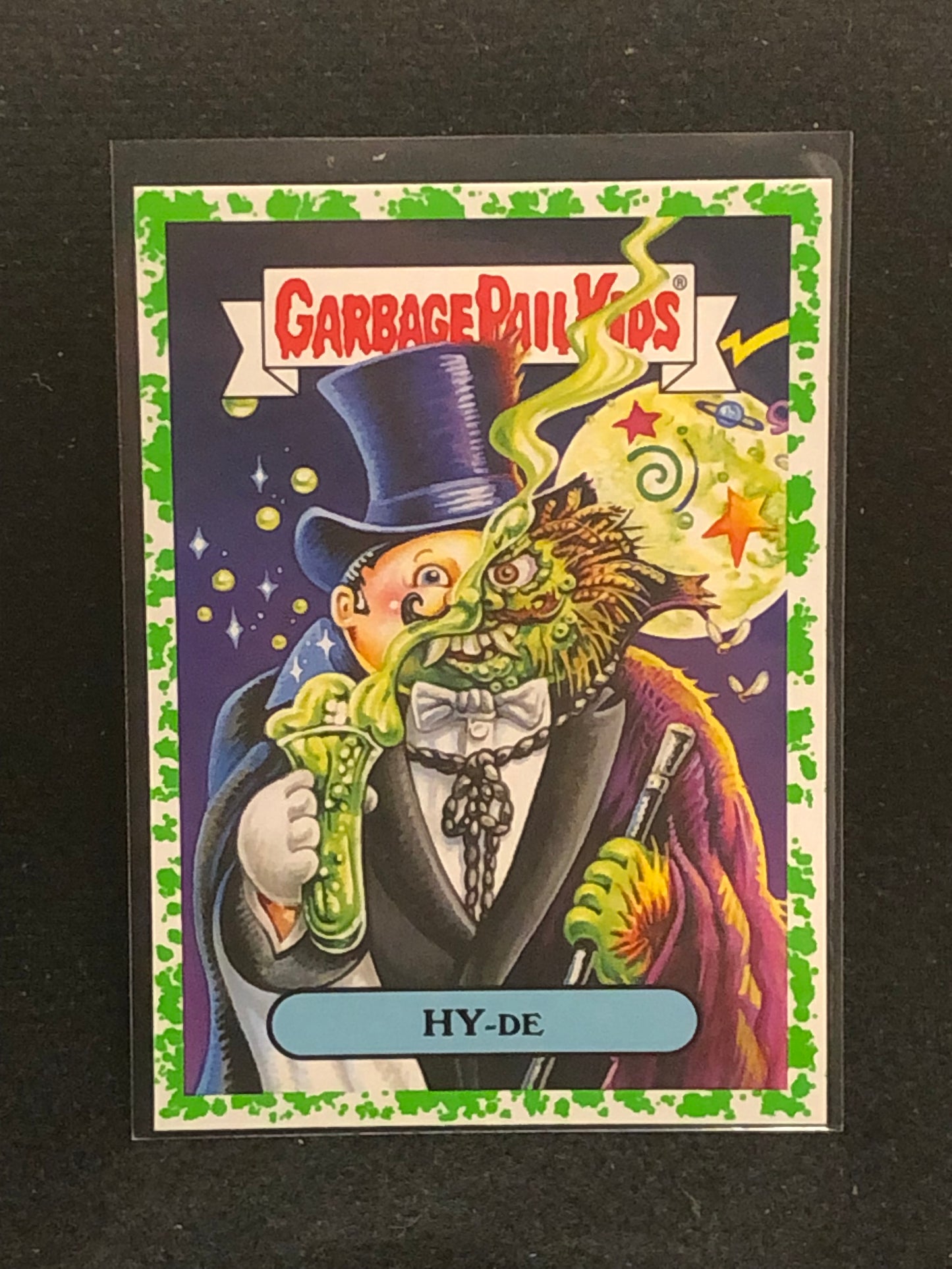 Garbage Pail Kids Oh The Horror-Ible U-PICK Green Parallel Singles