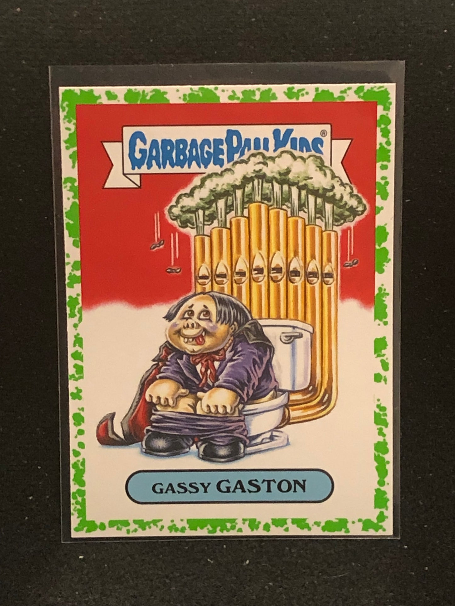 Garbage Pail Kids Oh The Horror-Ible U-PICK Green Parallel Singles