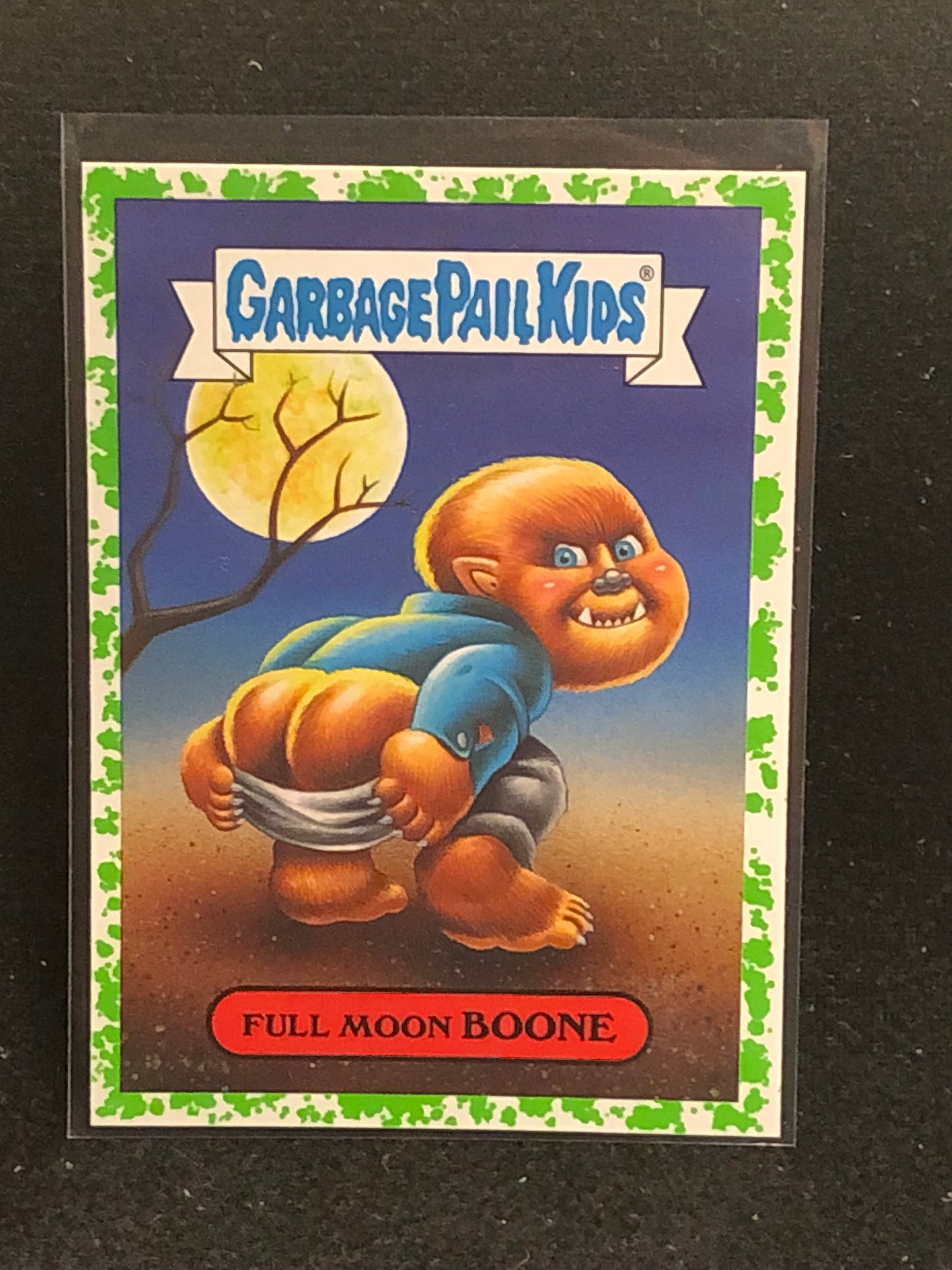 Garbage Pail Kids Oh The Horror-Ible U-PICK Green Parallel Singles