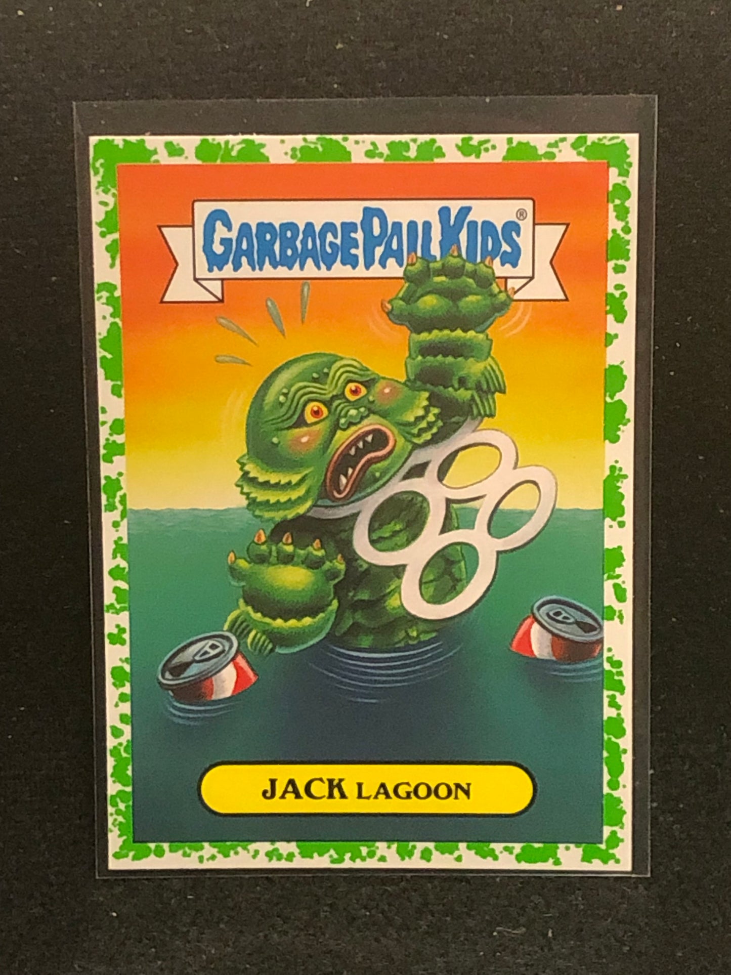Garbage Pail Kids Oh The Horror-Ible U-PICK Green Parallel Singles