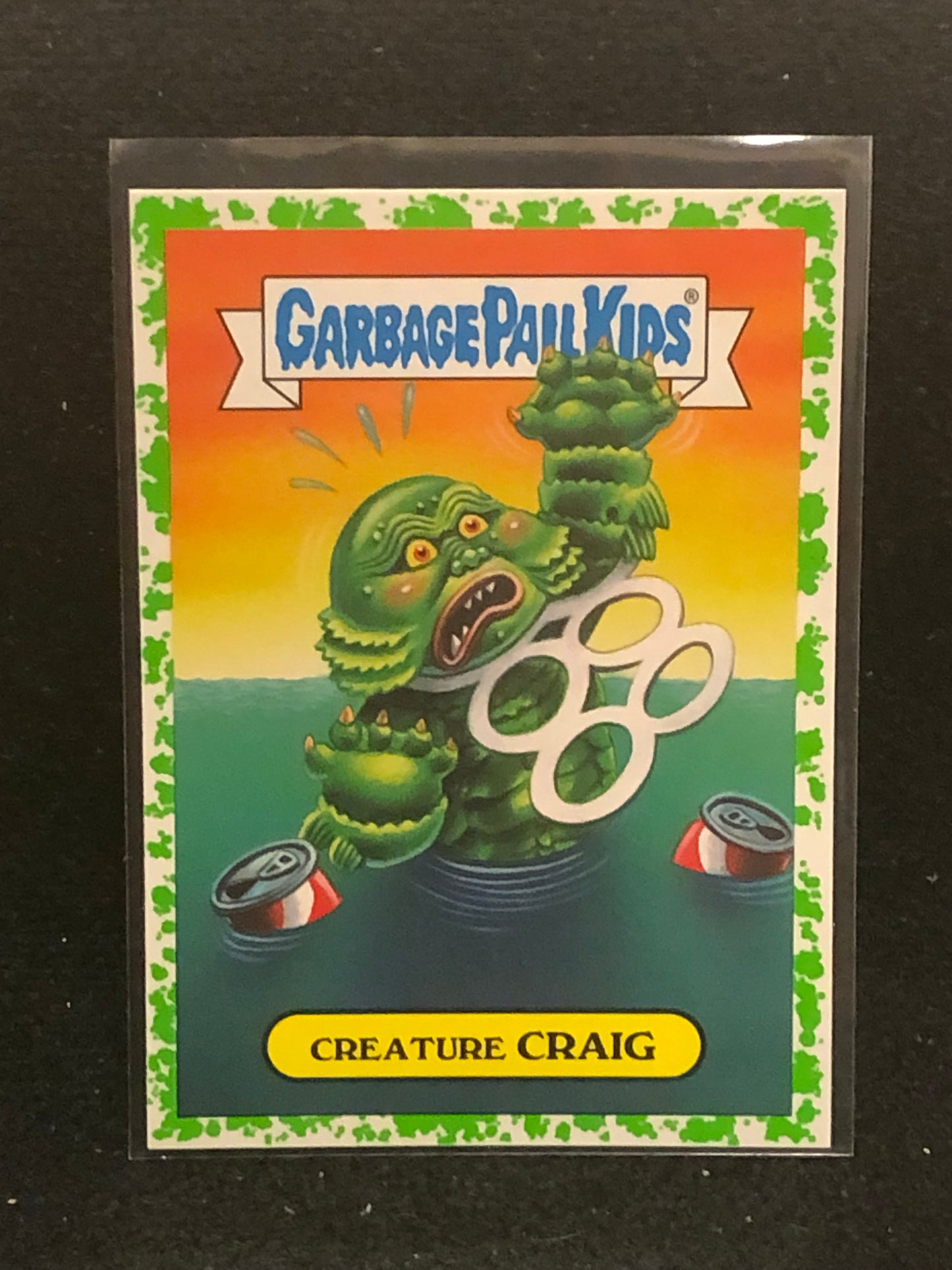 Garbage Pail Kids Oh The Horror-Ible U-PICK Green Parallel Singles