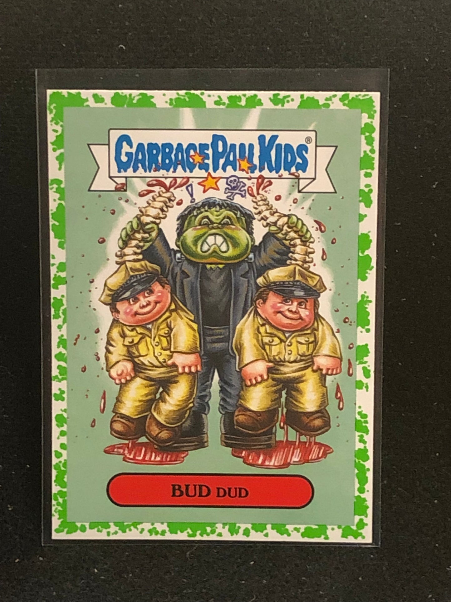 Garbage Pail Kids Oh The Horror-Ible U-PICK Green Parallel Singles