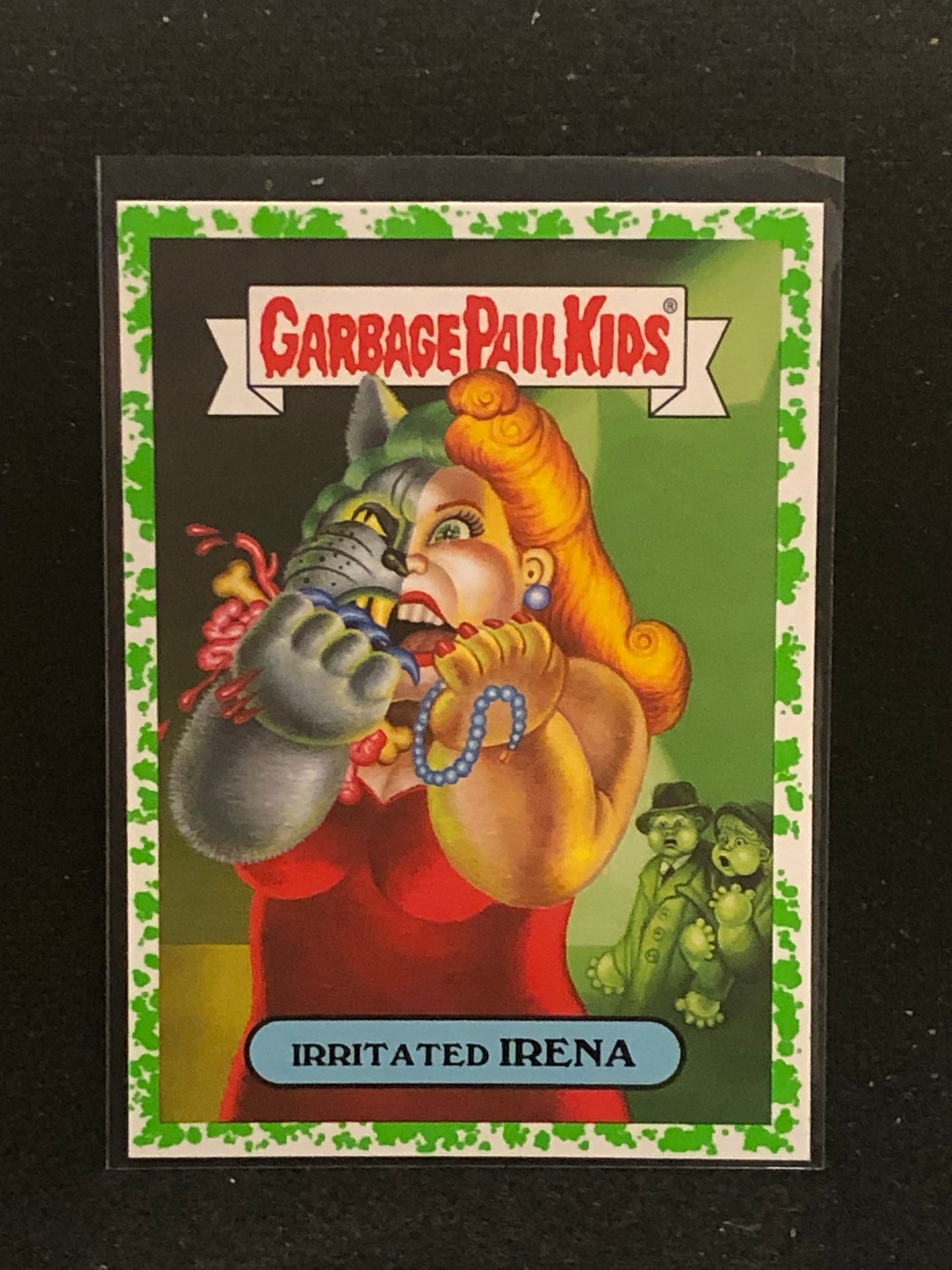 Garbage Pail Kids Oh The Horror-Ible U-PICK Green Parallel Singles