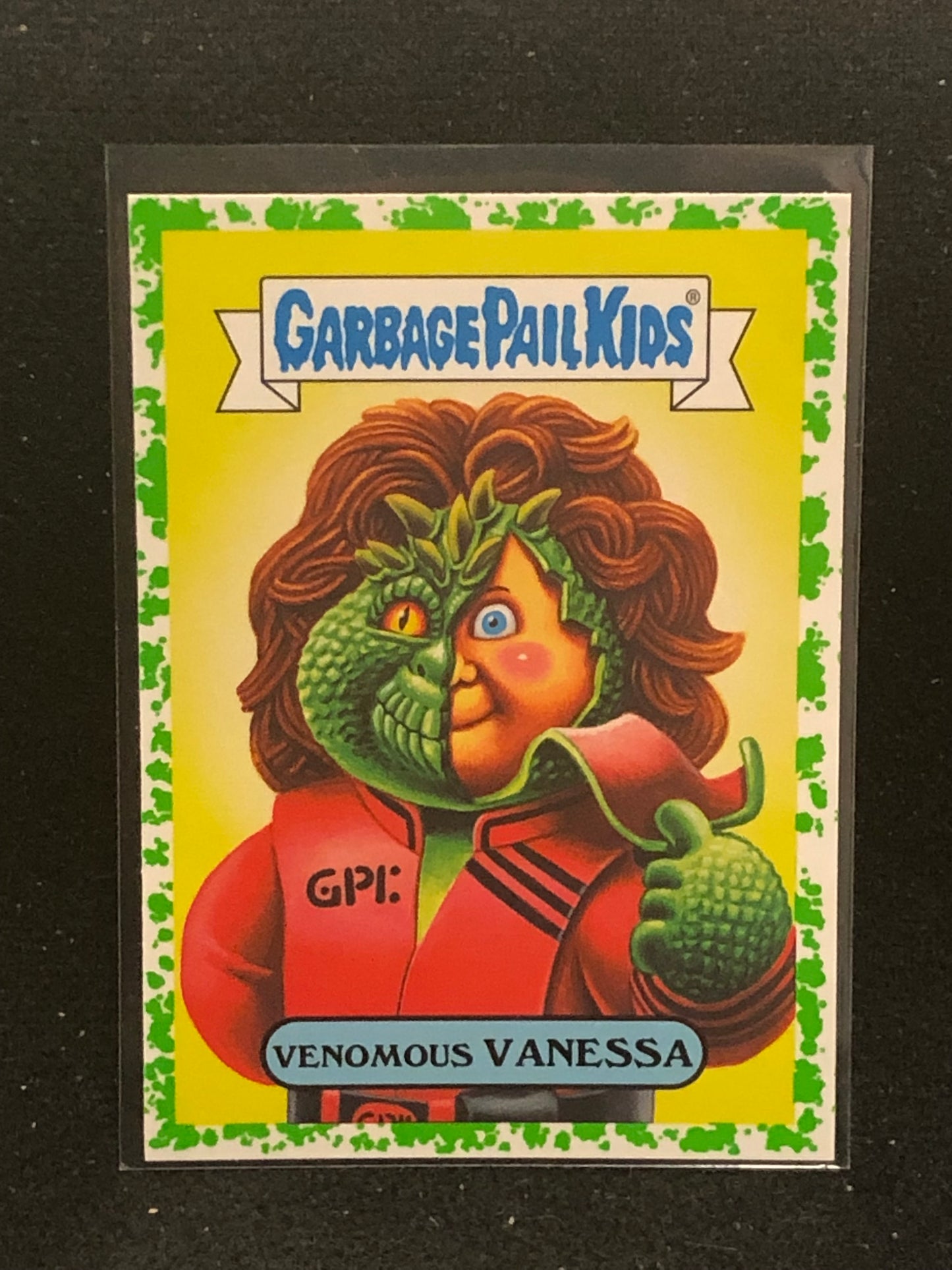 Garbage Pail Kids Oh The Horror-Ible U-PICK Green Parallel Singles