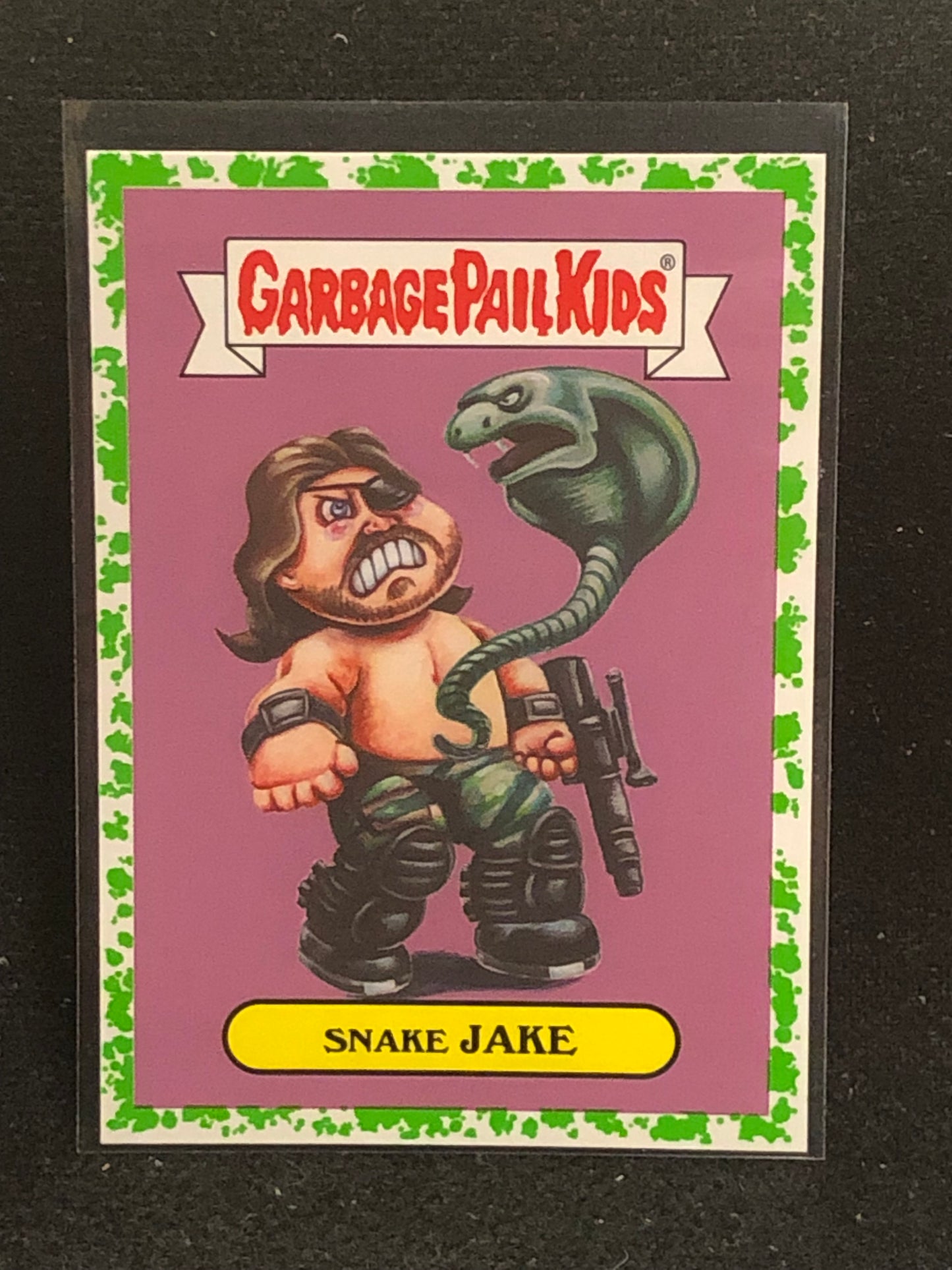 Garbage Pail Kids Oh The Horror-Ible U-PICK Green Parallel Singles