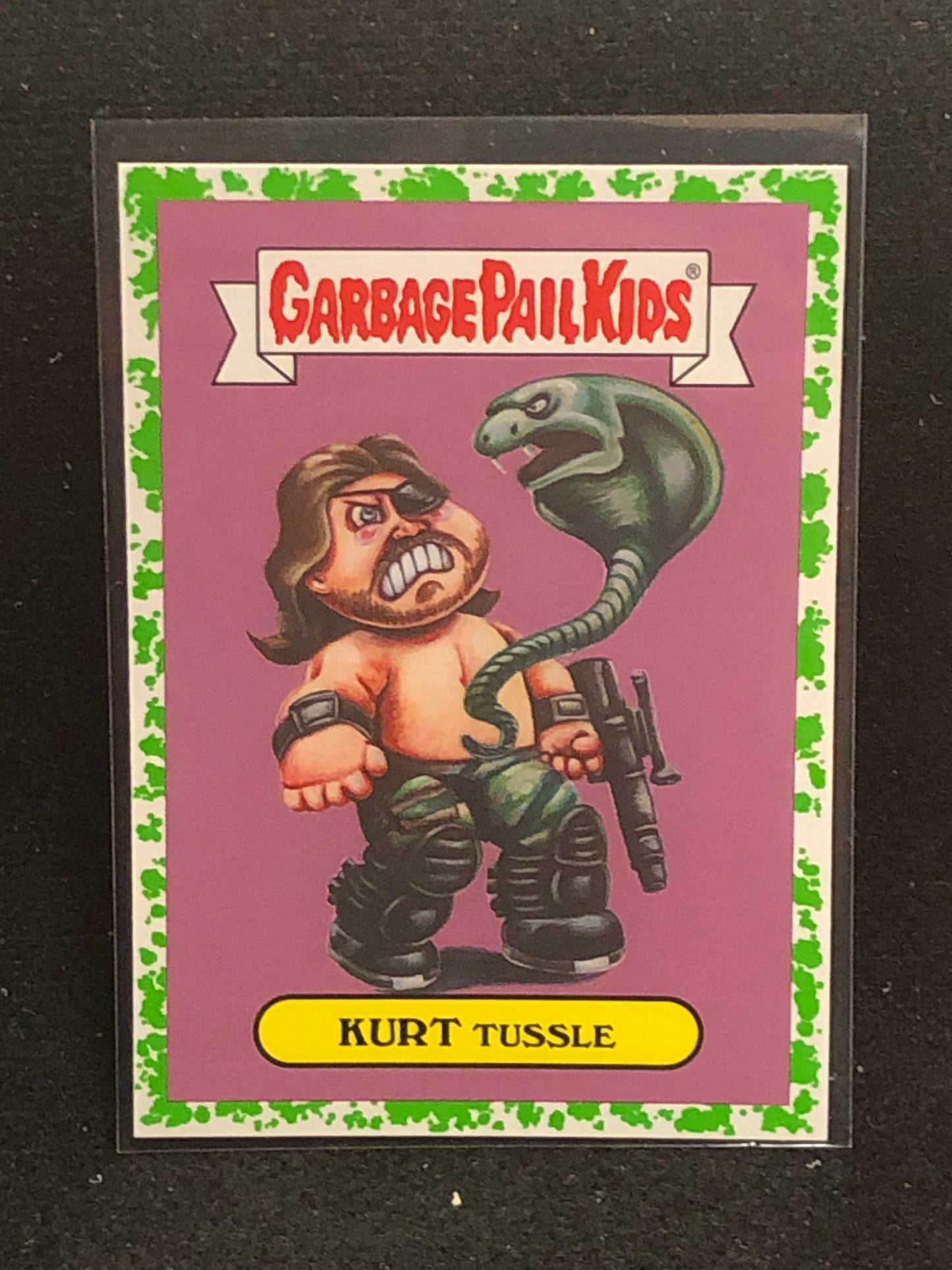 Garbage Pail Kids Oh The Horror-Ible U-PICK Green Parallel Singles