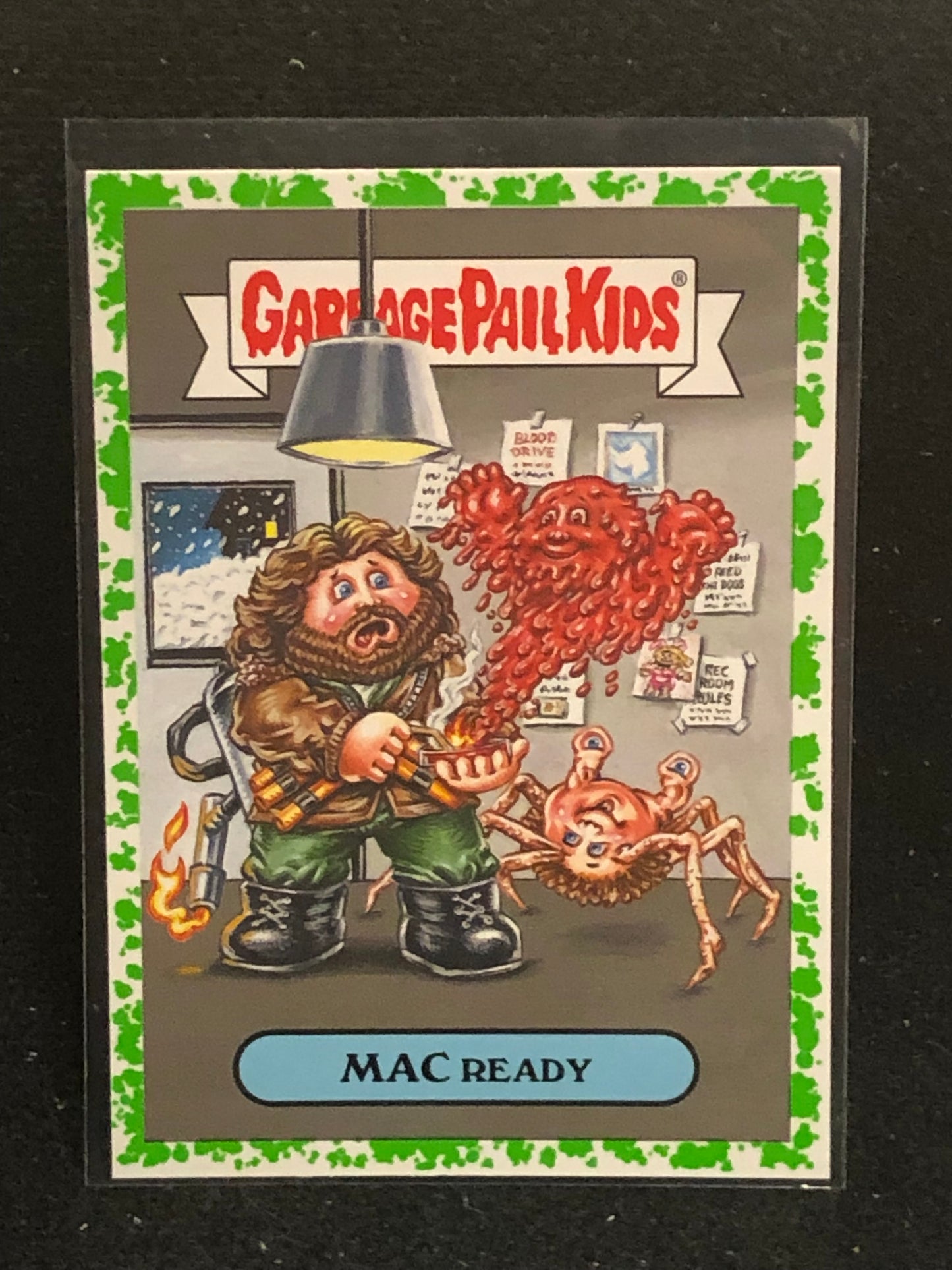 Garbage Pail Kids Oh The Horror-Ible U-PICK Green Parallel Singles