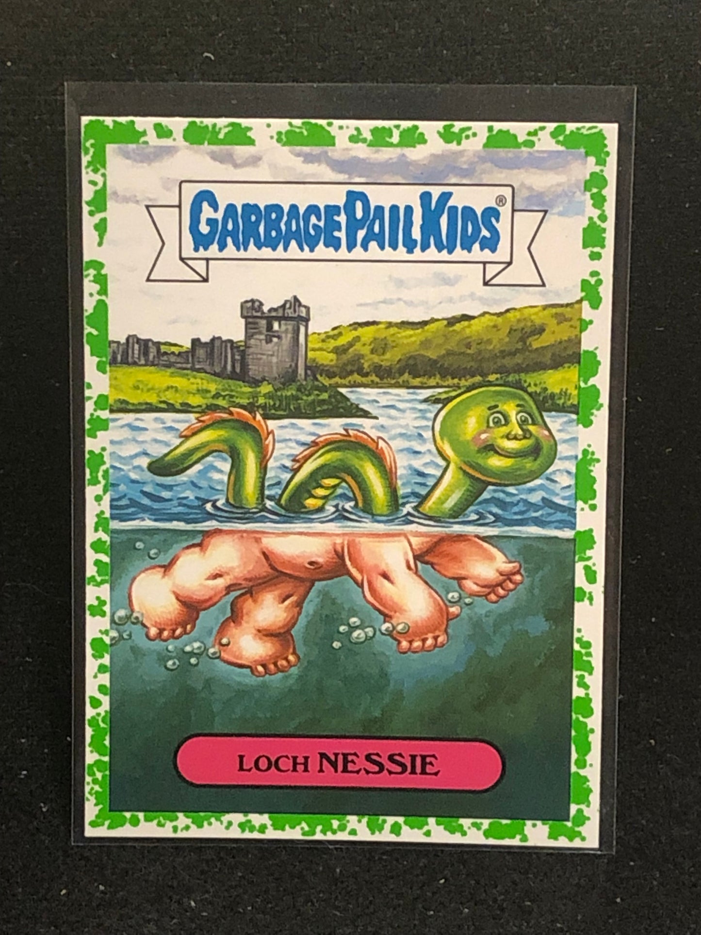 Garbage Pail Kids Oh The Horror-Ible U-PICK Green Parallel Singles