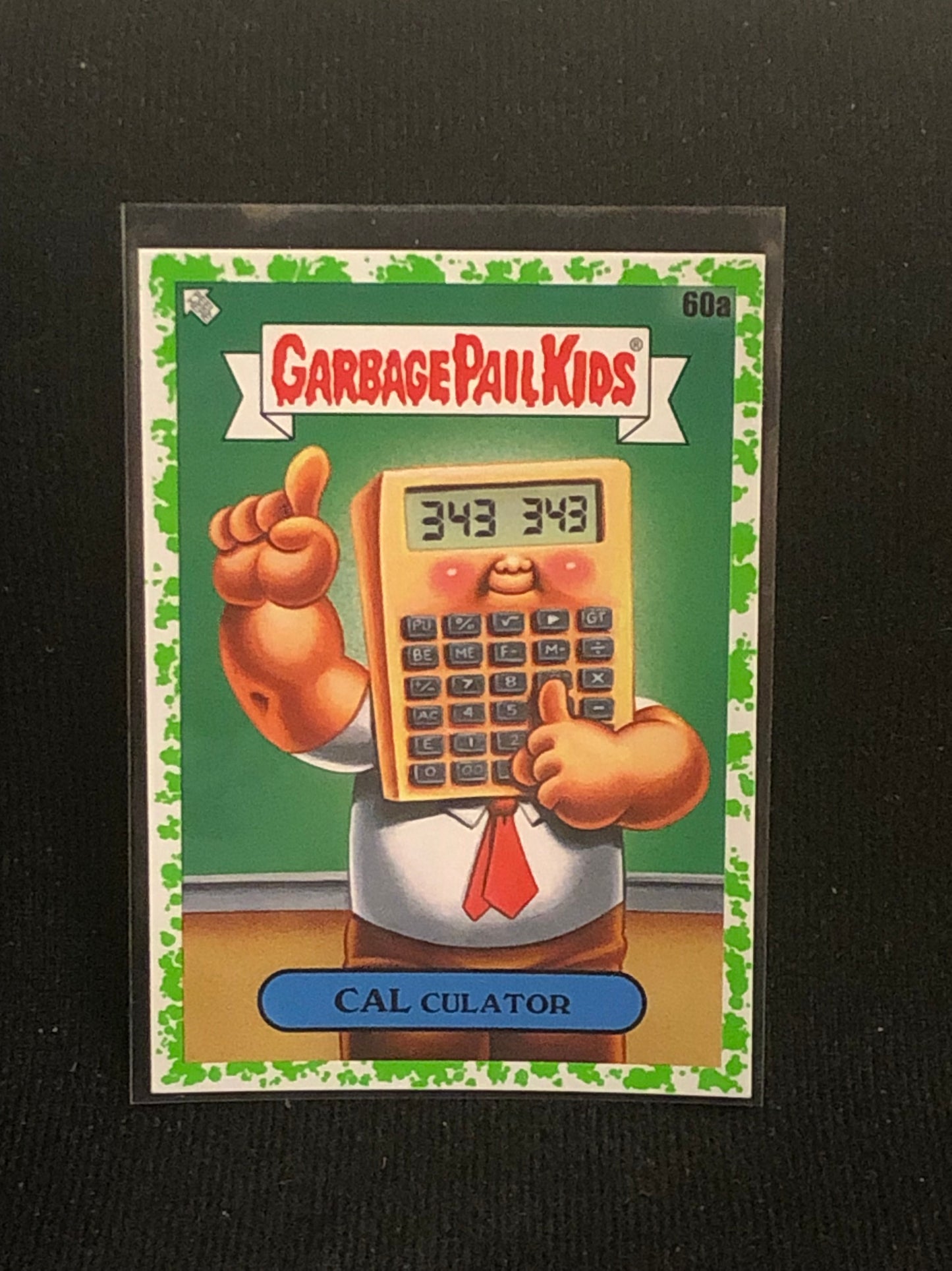 Garbage Pail Kids Late To School U-PICK Green Parallel Singles