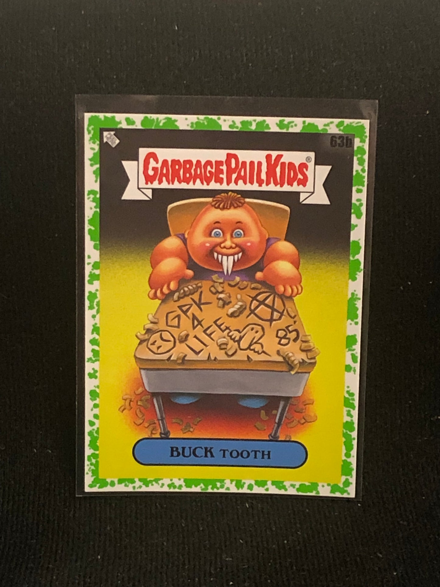 Garbage Pail Kids Late To School U-PICK Green Parallel Singles