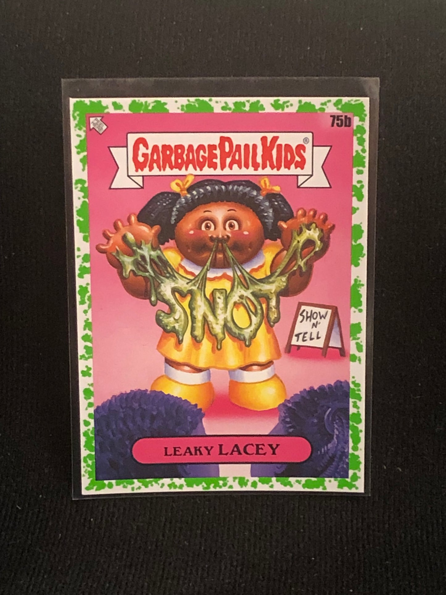 Garbage Pail Kids Late To School U-PICK Green Parallel Singles