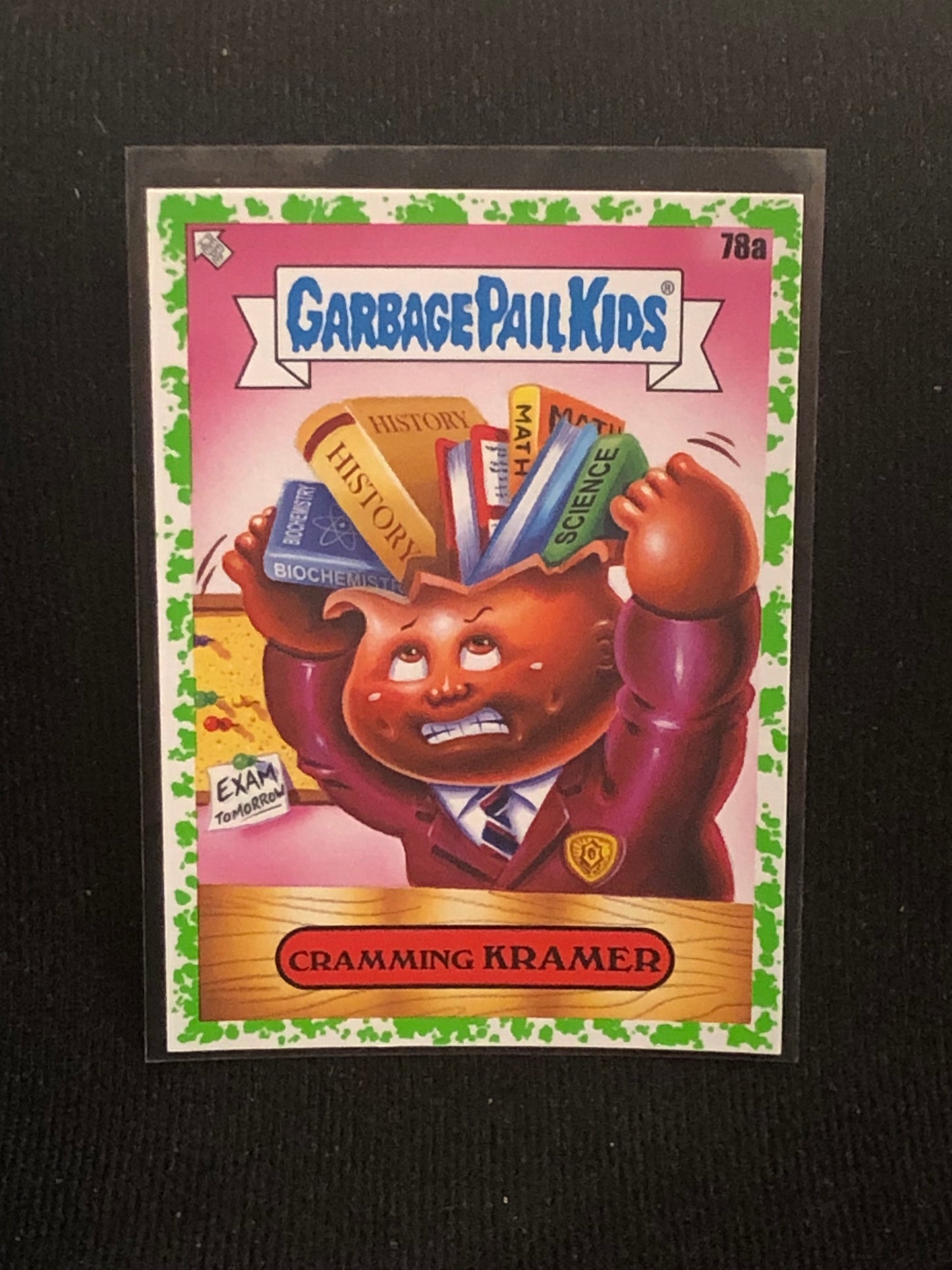 Garbage Pail Kids Late To School U-PICK Green Parallel Singles
